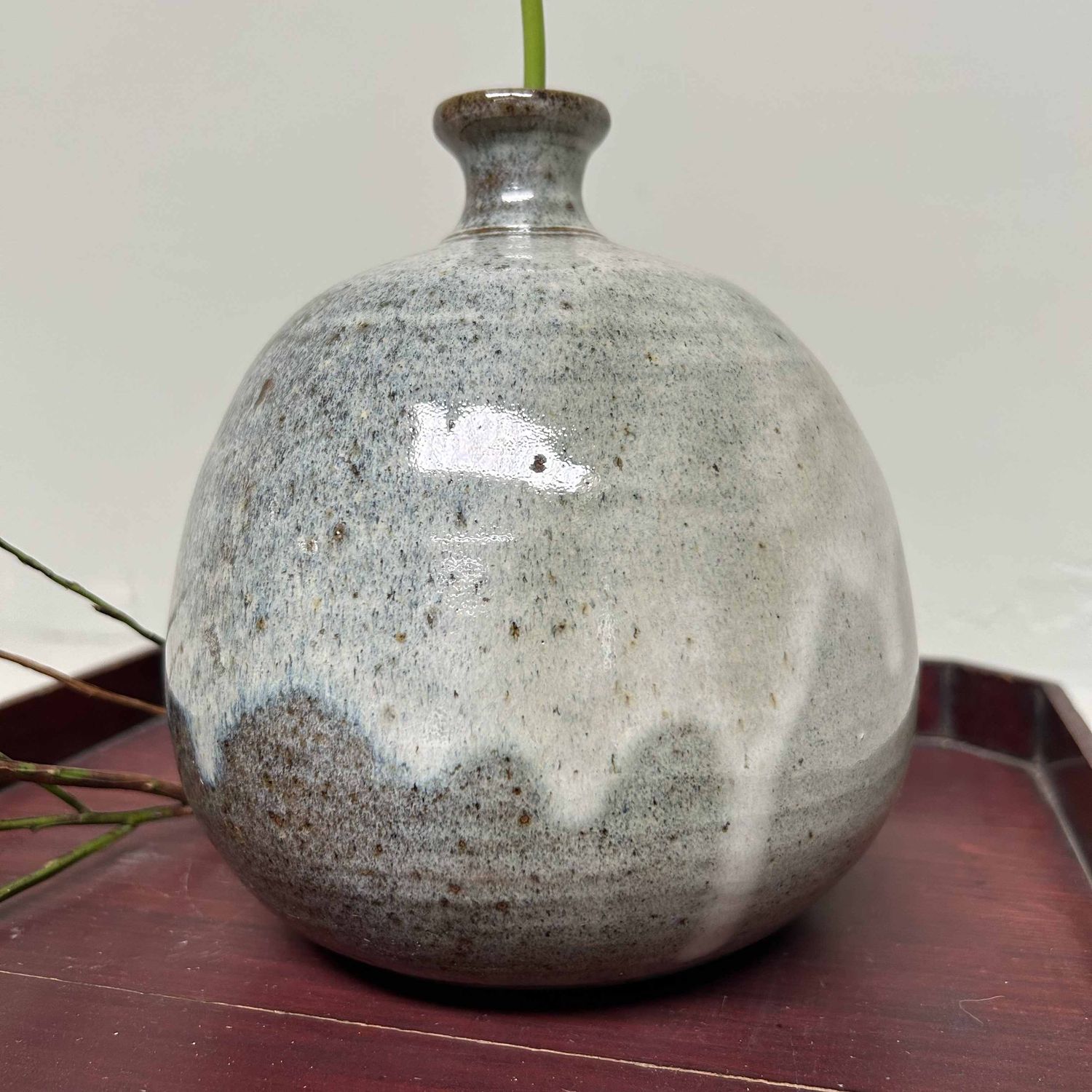 Koishiwara Ware 小石原焼  Ikebana Flower Vase, Japan.