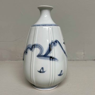 Imari Ikebana Bloemenvaas, Shin Kiln, jaren '40, Japan.