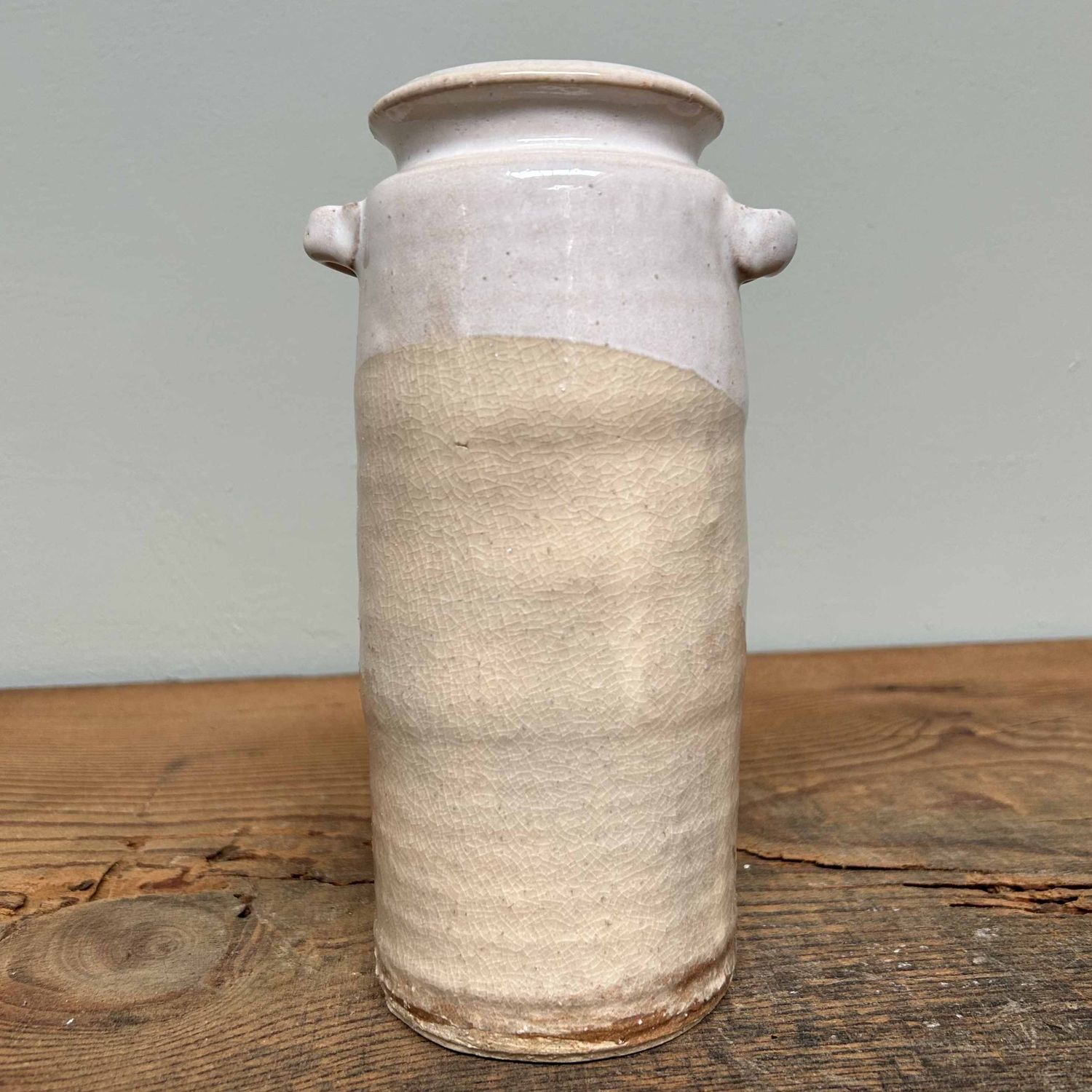 Organische Ikebana, Hagiyaki, Kaneda Sanzaemon, Japan.