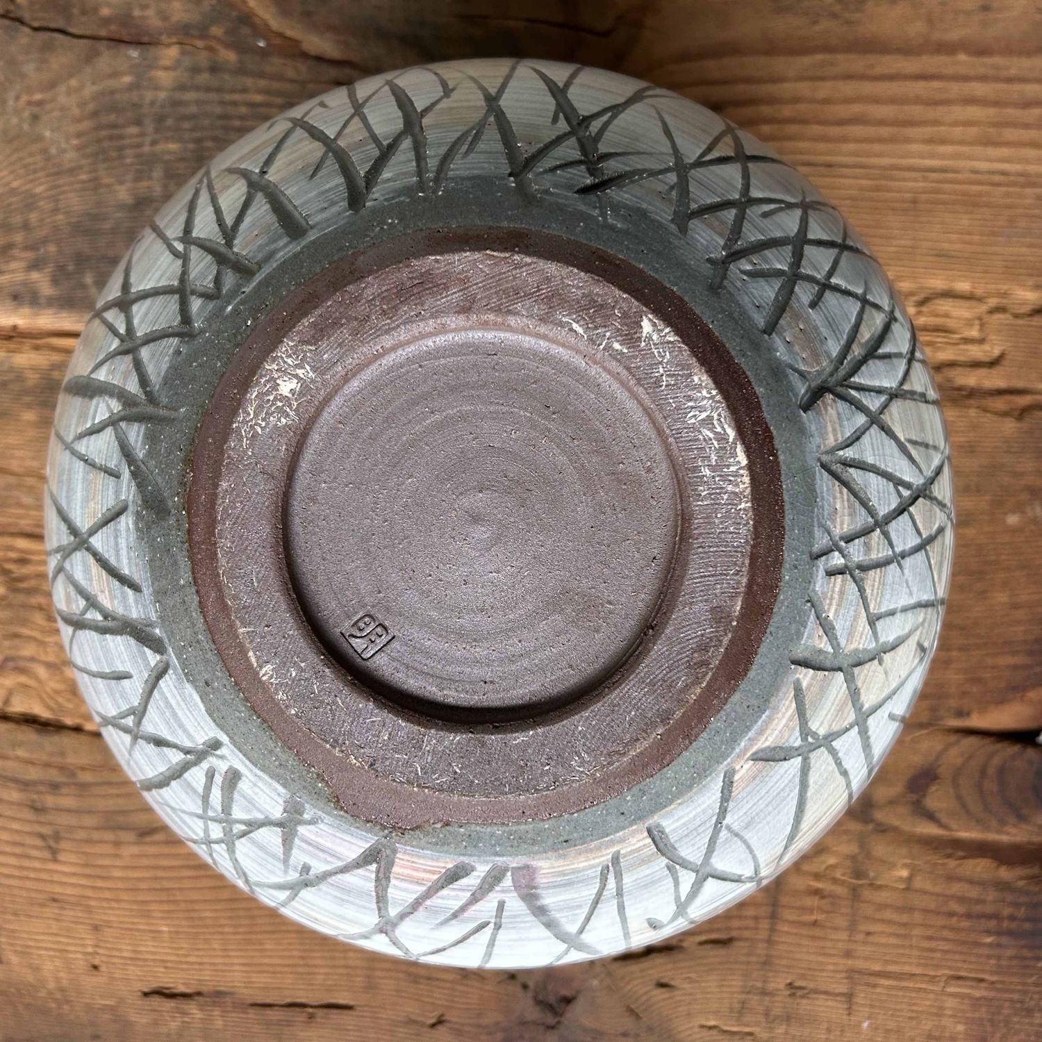 Ikebana Flower Vase 'Susuki', Ichinose Ware 一の瀬焼, Japan.