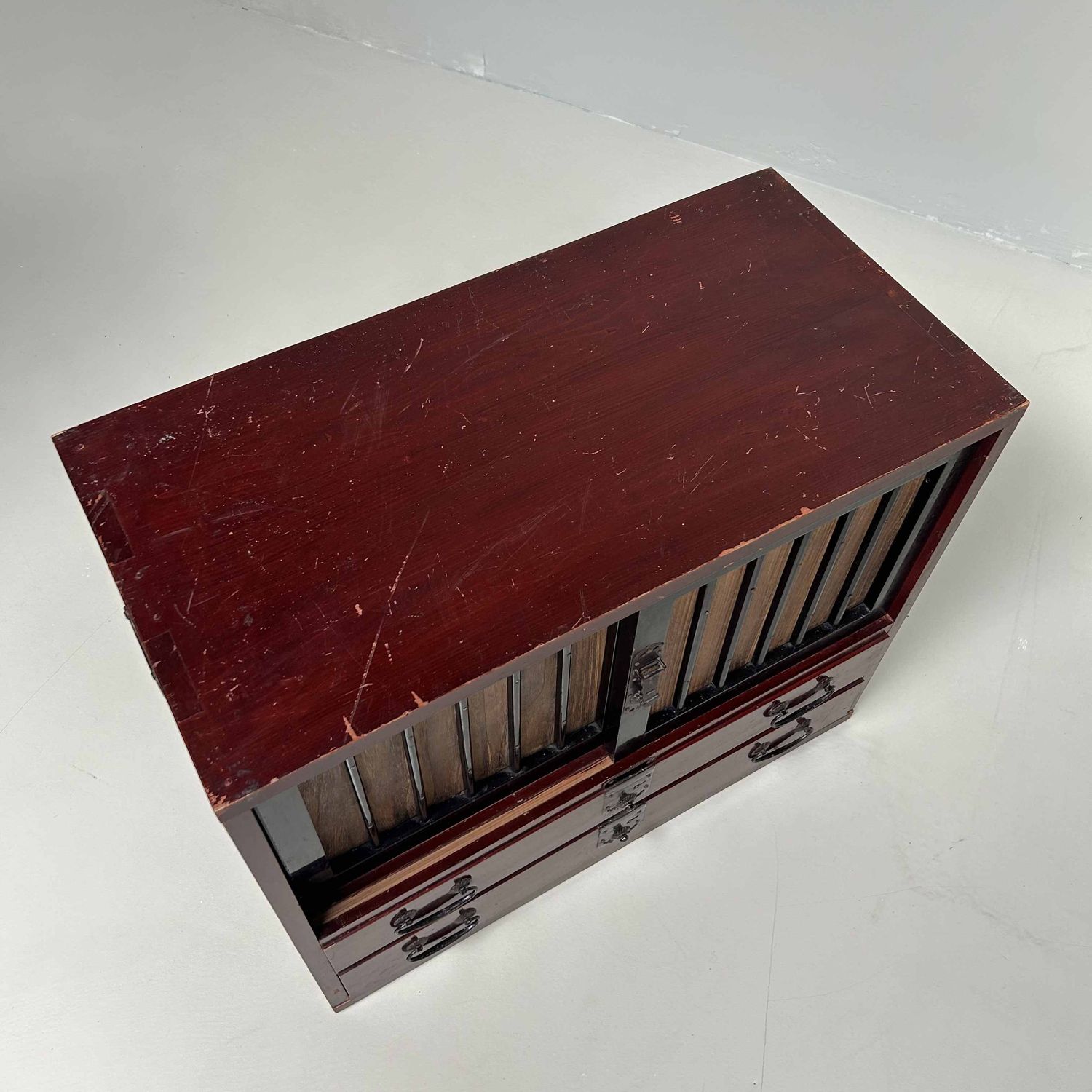 Authentieke Tansu, Japanse Opbergkast, Meiji-periode.