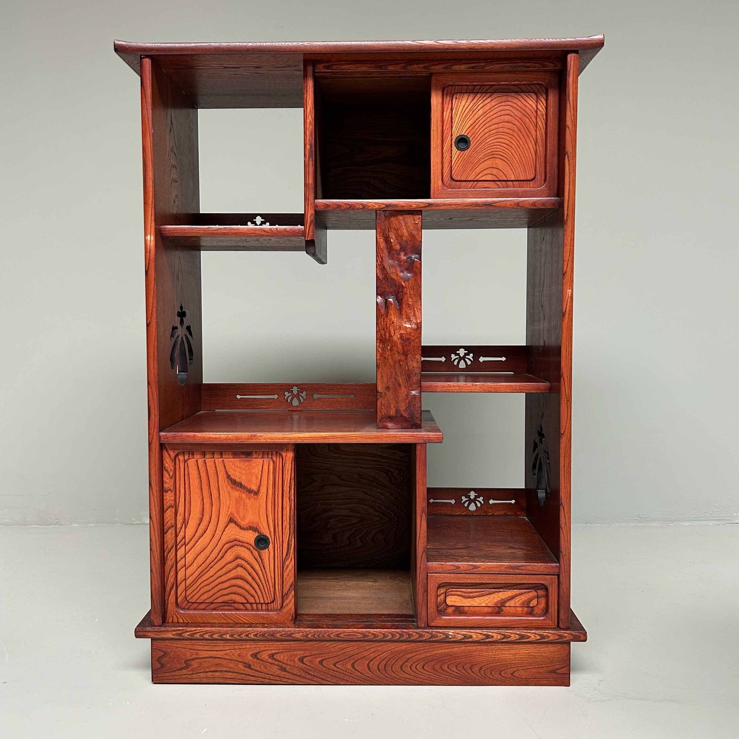 Mid Century Cha Tansu, Theekast, Matsumoto, Japan, jaren '70.