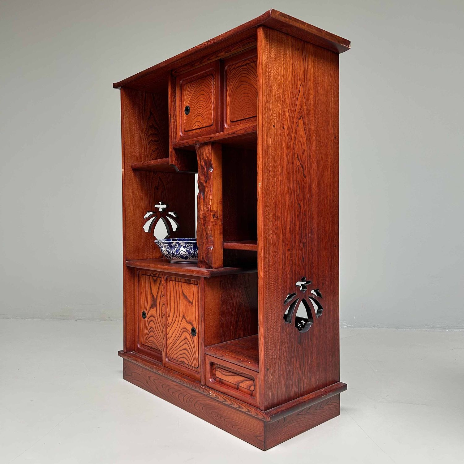 Mid Century Cha Tansu, Theekast, Matsumoto, Japan, jaren '70.