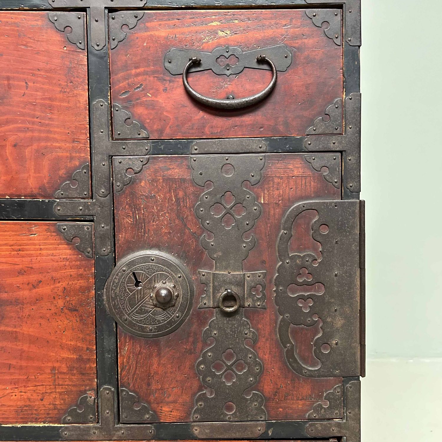 Japanese Traditional Tansu Chest of Drawers, Meiji Era.