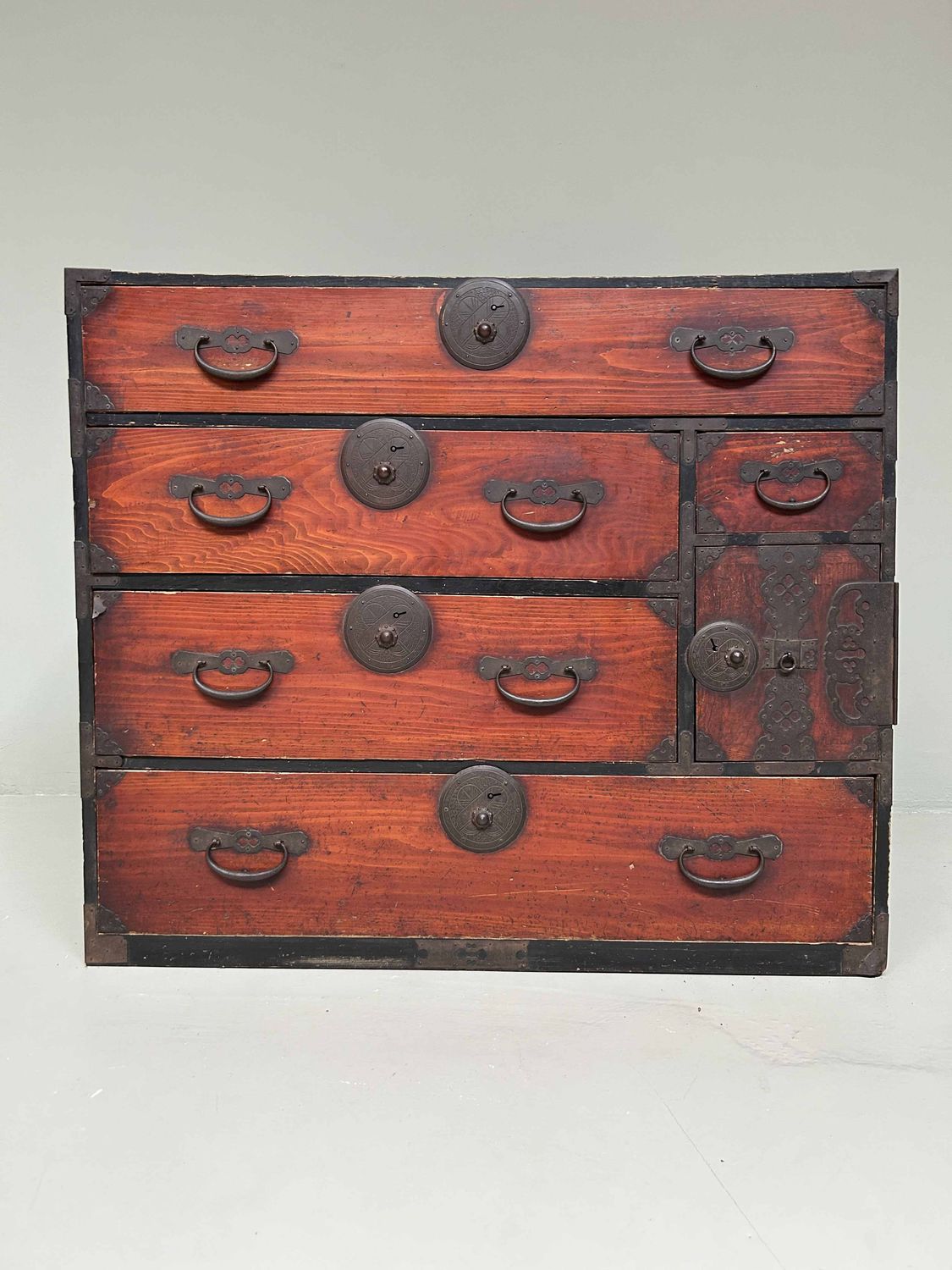 Japanse Traditionele Tansu Ladekast, Meiji-periode.