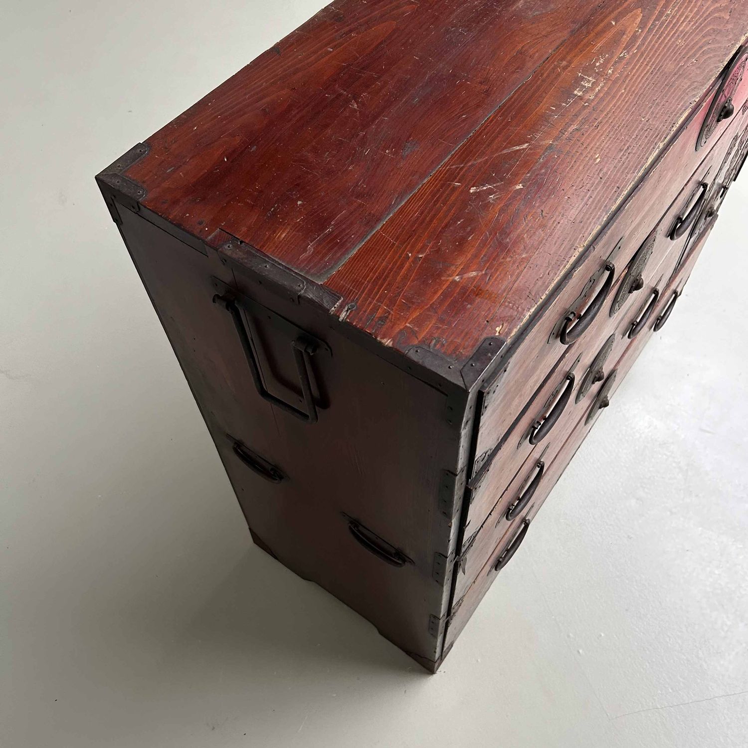 Japanese Traditional Tansu Chest of Drawers, Meiji Era.