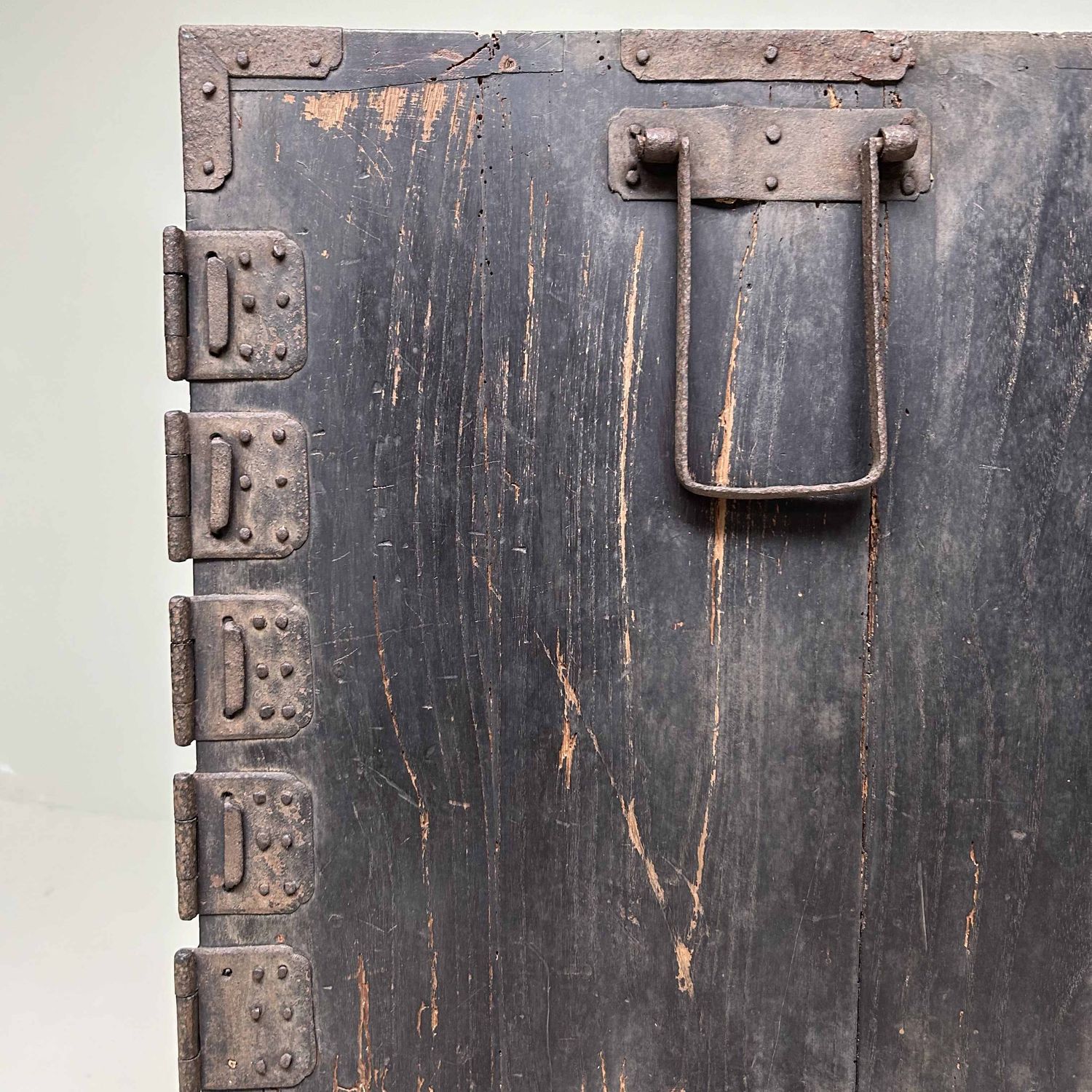 Two-Piece Lacquer Chest of Drawers Japanese Tansu, Meiji Era.