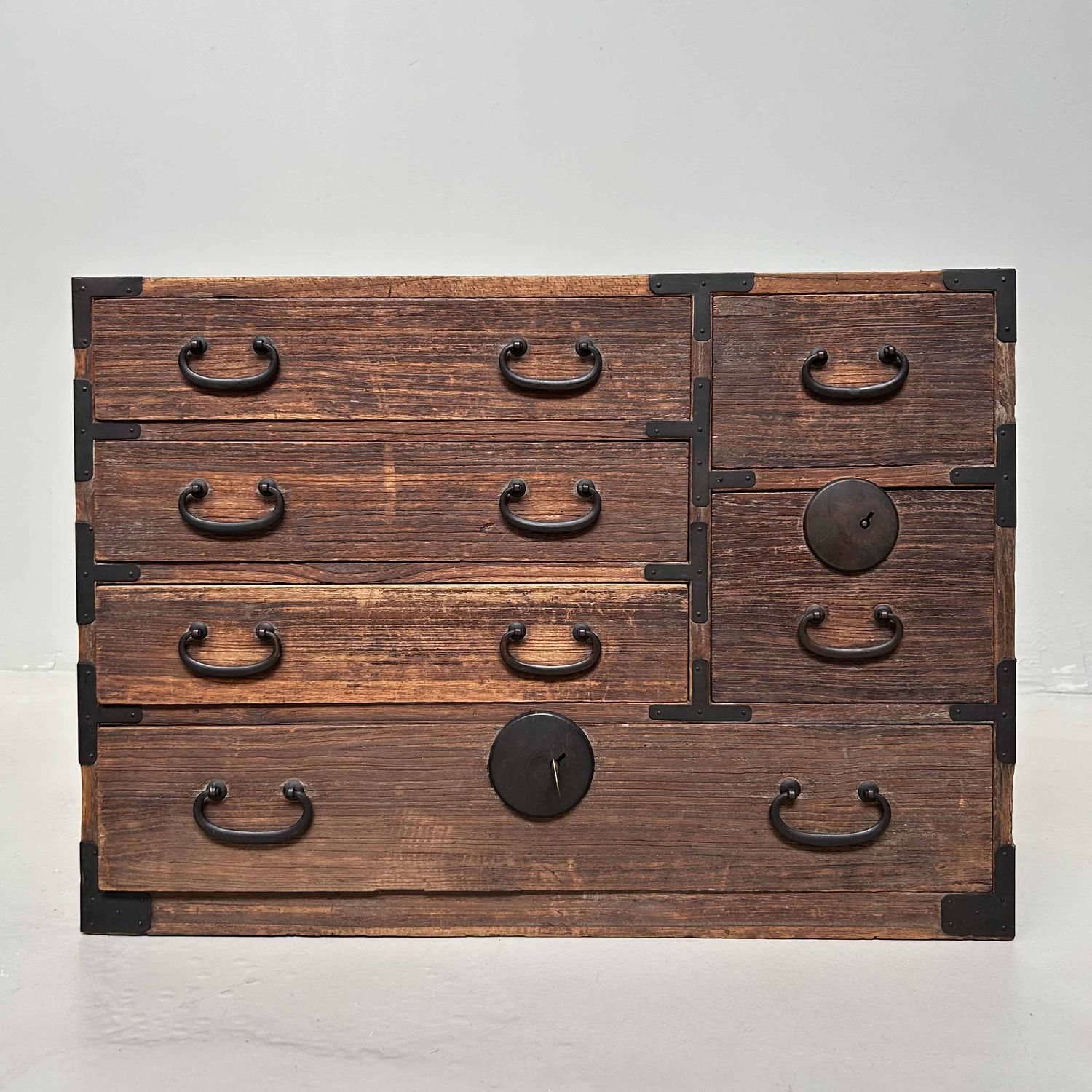 Kleine Japanse Tansu Ladekast, Meiji-periode.