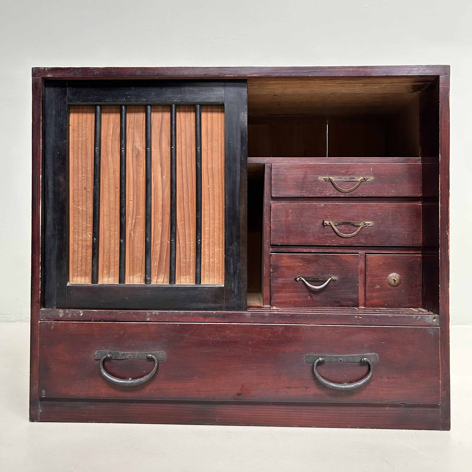 Authentieke Tansu, Japanse Opbergkast, Taishō-periode.
