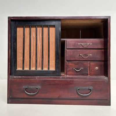 Authentieke Tansu, Japanse Opbergkast, Taishō-periode.