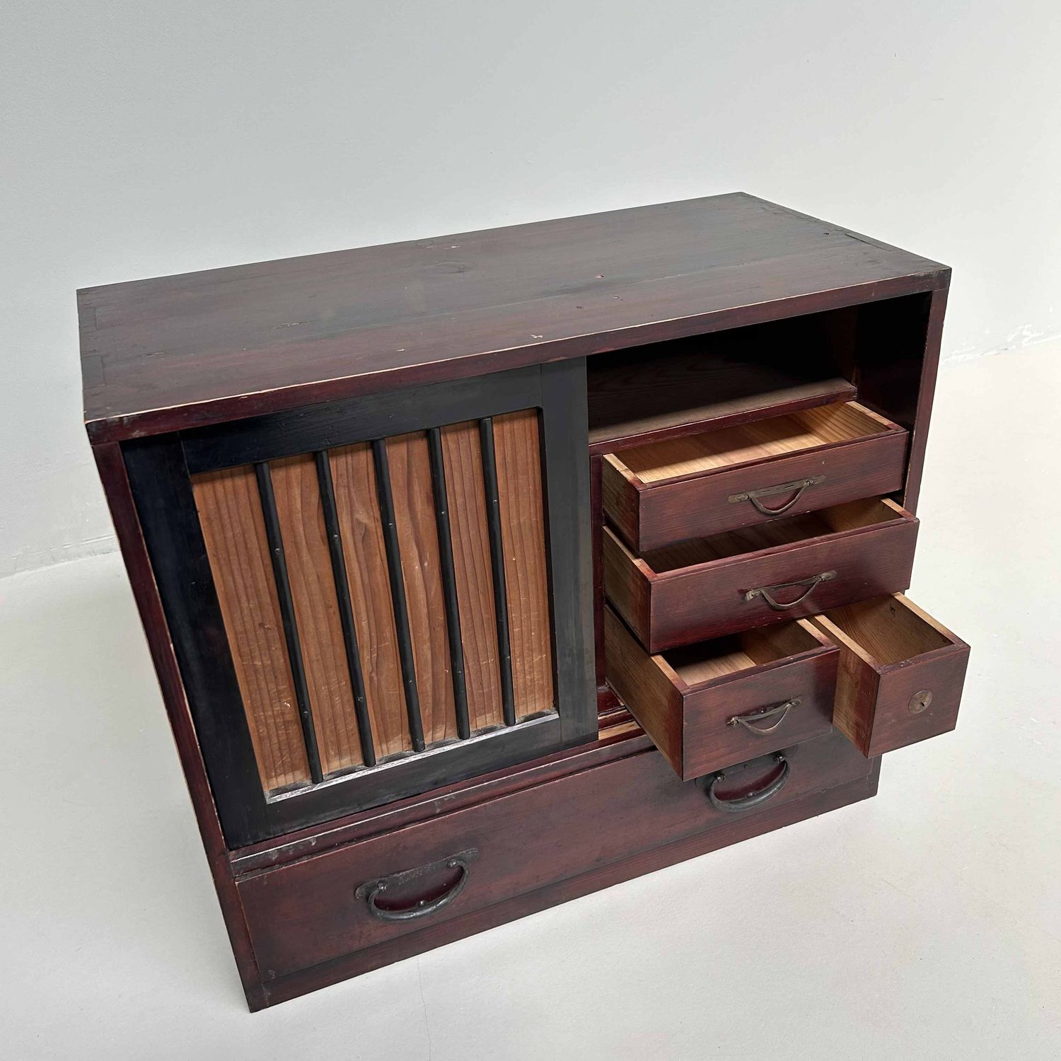 Authentieke Tansu, Japanse Opbergkast, Taishō-periode.