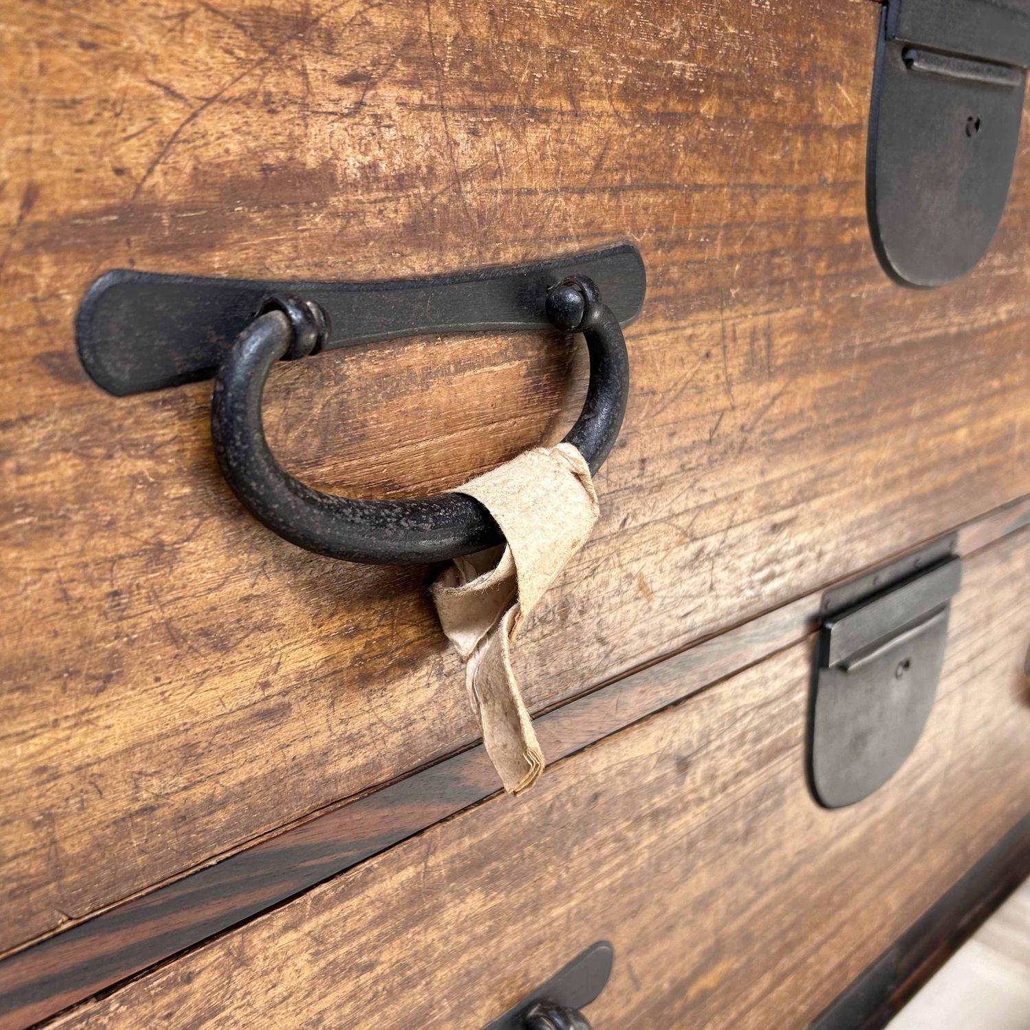 Authentieke Japanse Kimono Tansu Ladekast, Meiji-periode.