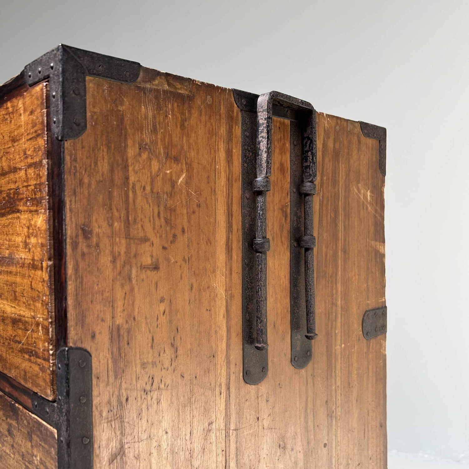 Authentieke Japanse Kimono Tansu Ladekast, Meiji-periode.