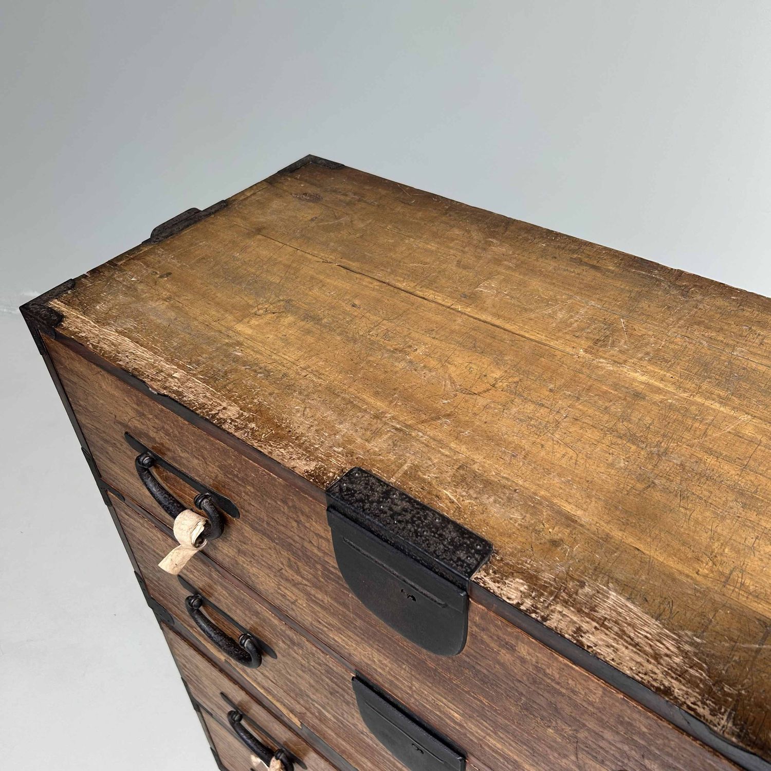 Authentieke Japanse Kimono Tansu Ladekast, Meiji-periode.