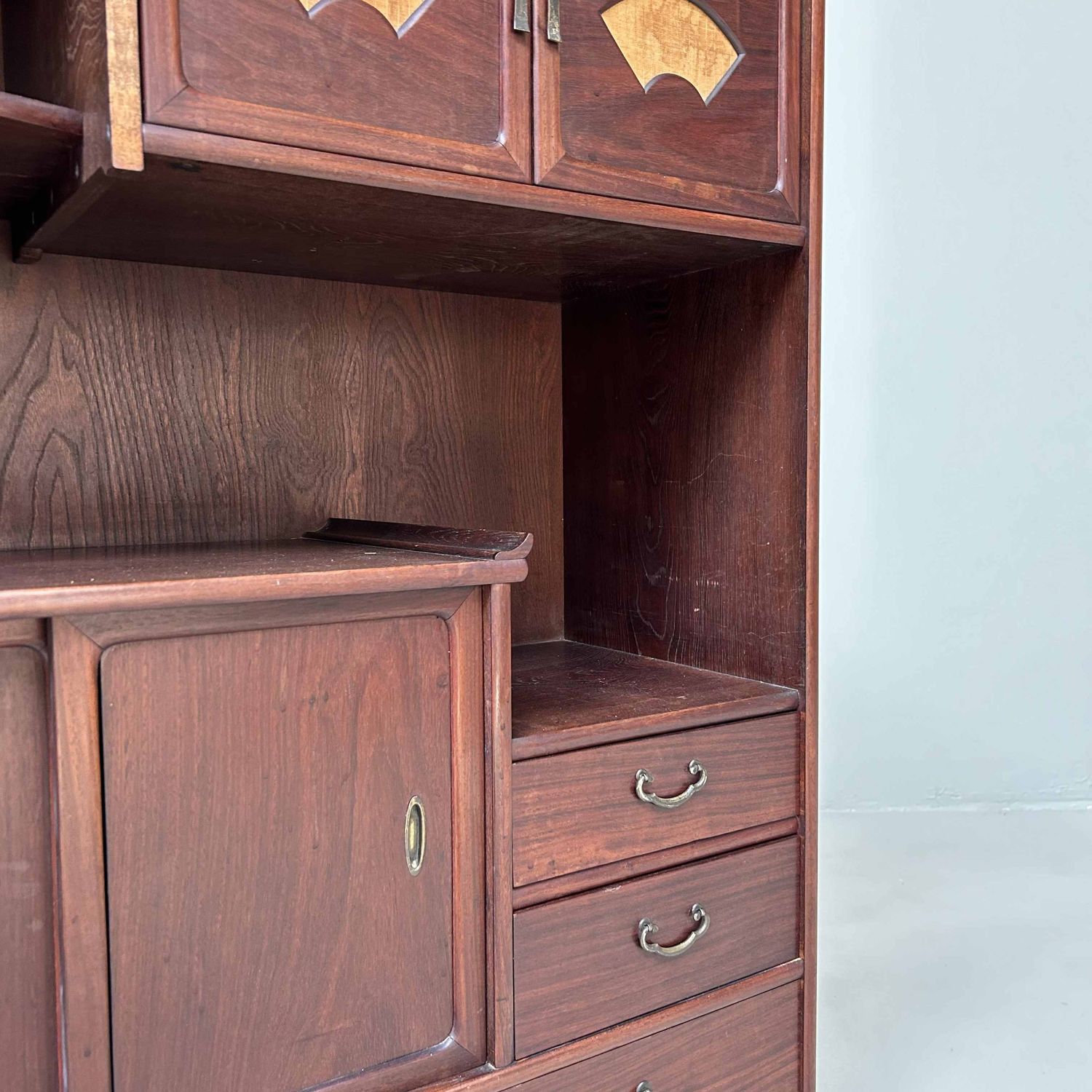 Mid Century Cha Tansu, Theekast, Japan, jaren '60.