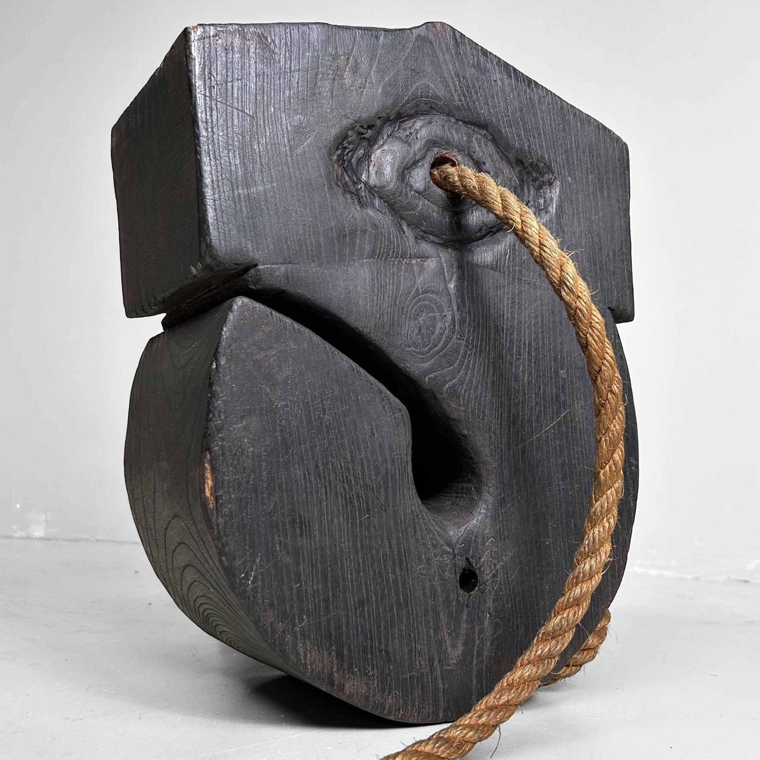 Antieke Daikoku Jizai Kagi Ketel Haak, Edo Periode, Japan.