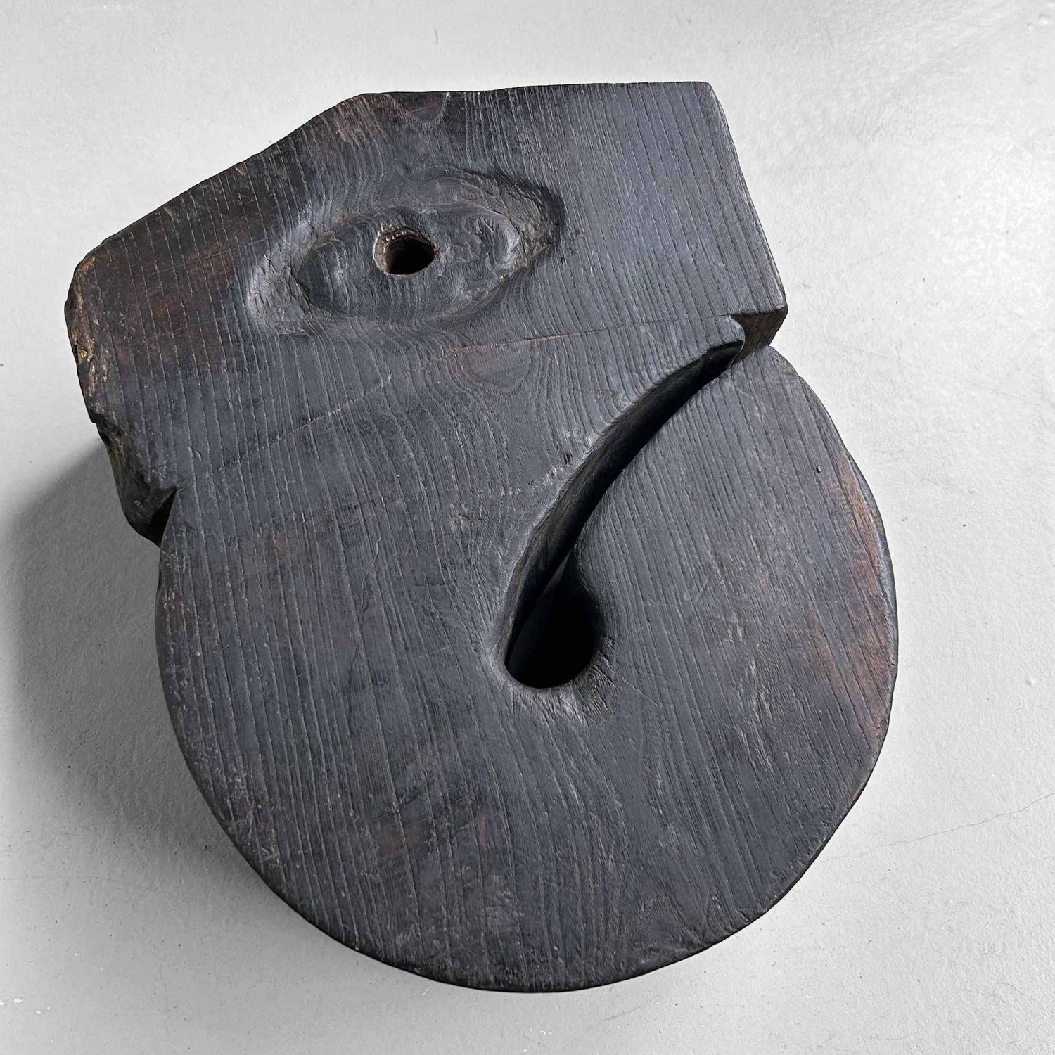 Antieke Daikoku Jizai Kagi Ketel Haak, Edo Periode, Japan.