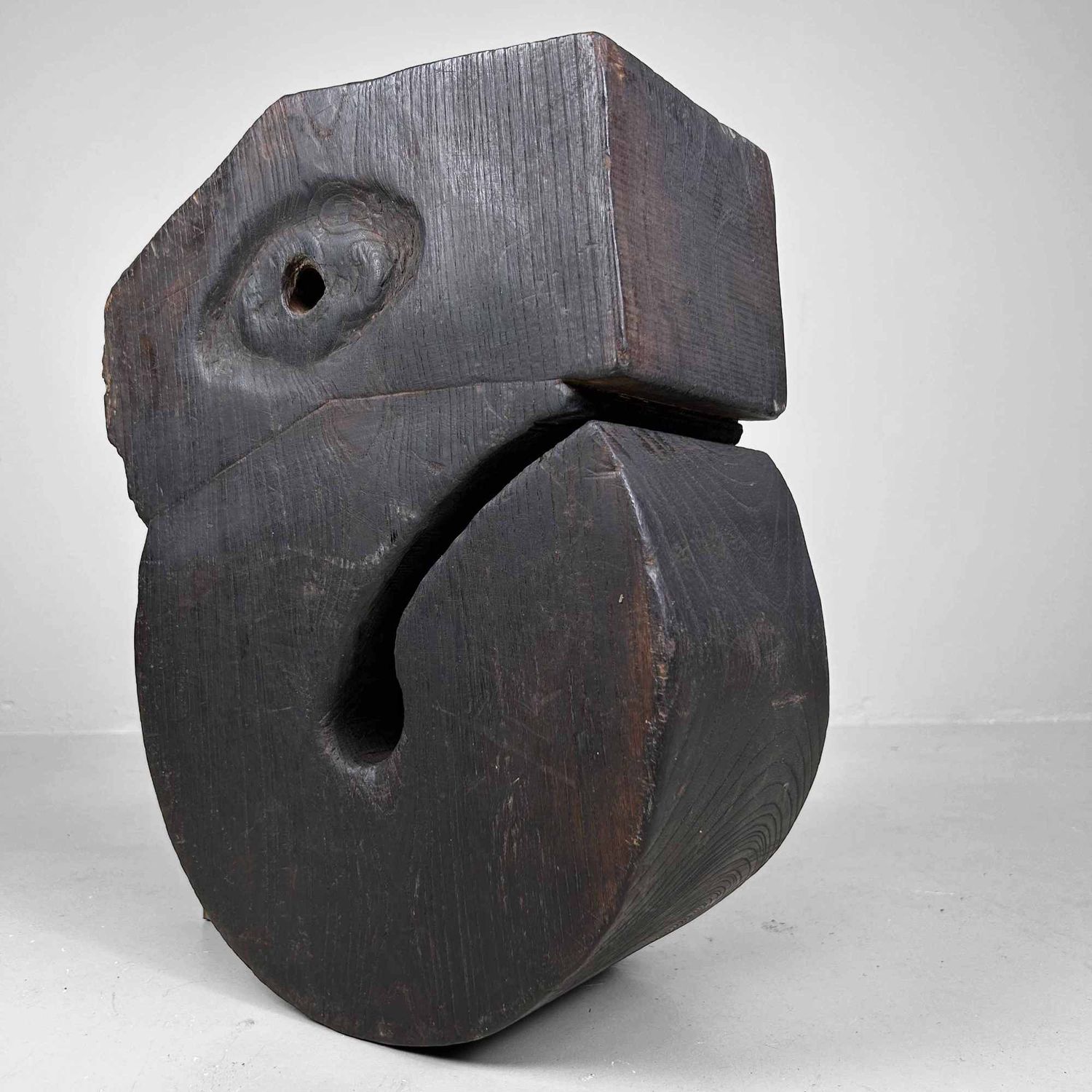 Antieke Daikoku Jizai Kagi Ketel Haak, Edo Periode, Japan.