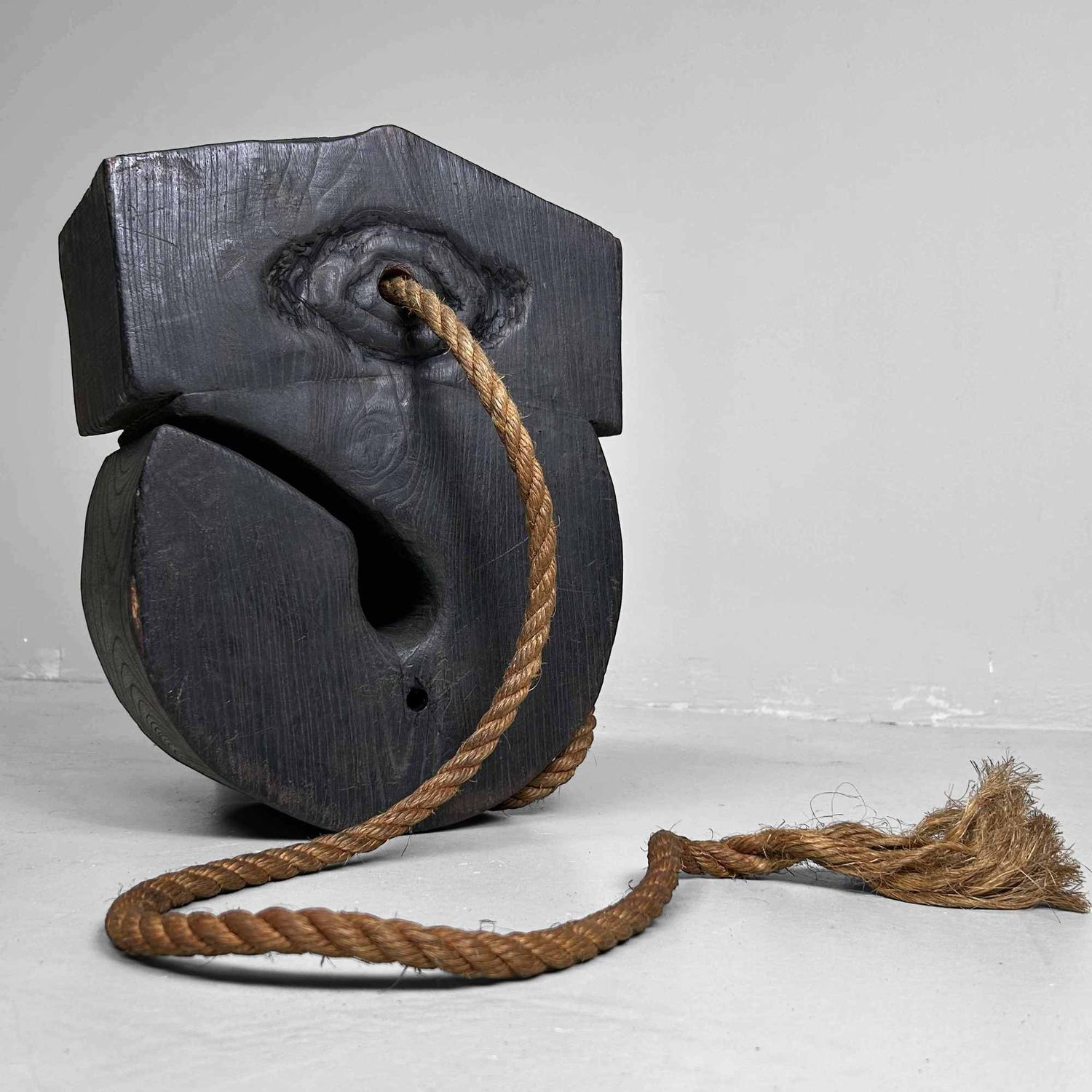 Antieke Daikoku Jizai Kagi Ketel Haak, Edo Periode, Japan.