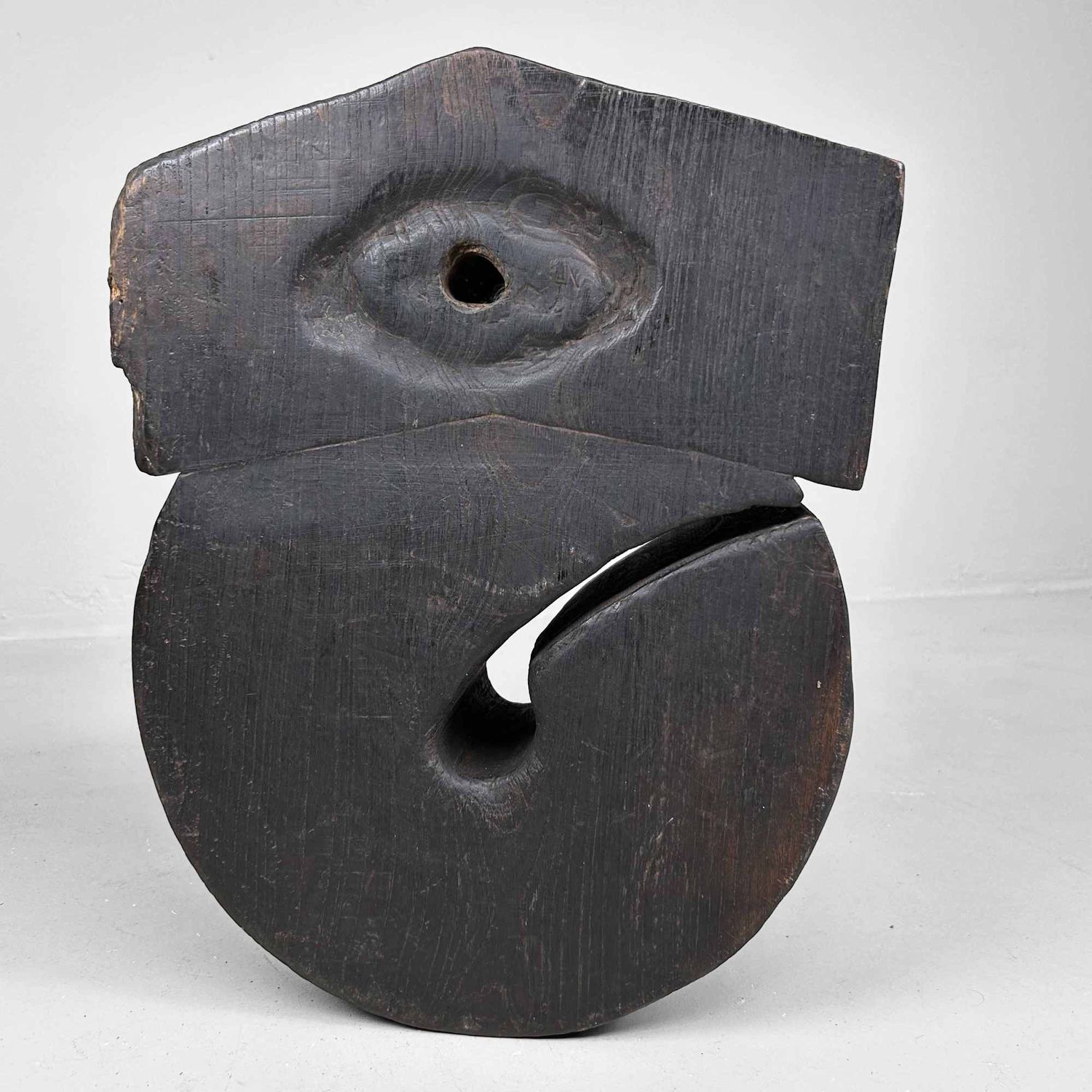 Antieke Daikoku Jizai Kagi Ketel Haak, Edo Periode, Japan.