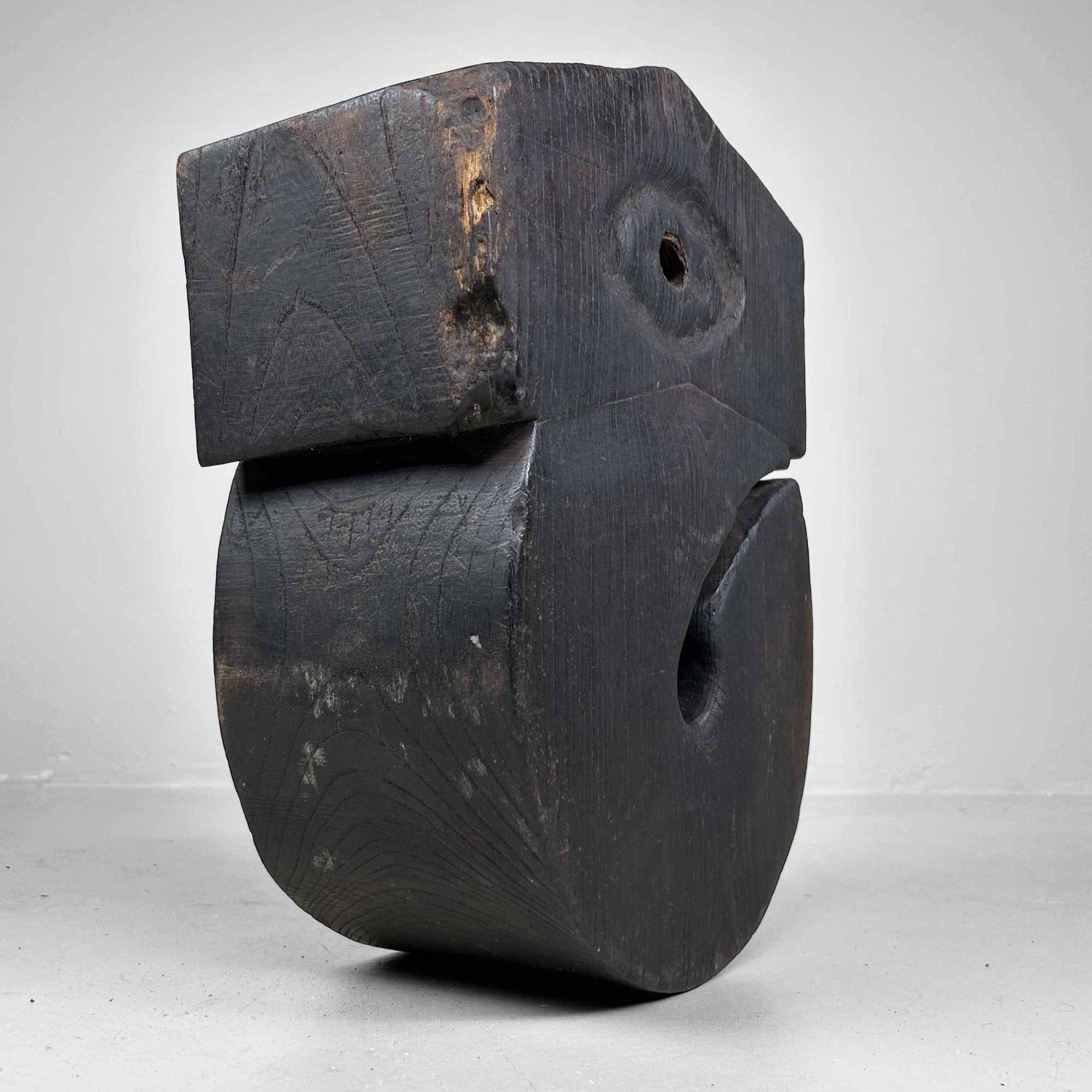 Antieke Daikoku Jizai Kagi Ketel Haak, Edo Periode, Japan.