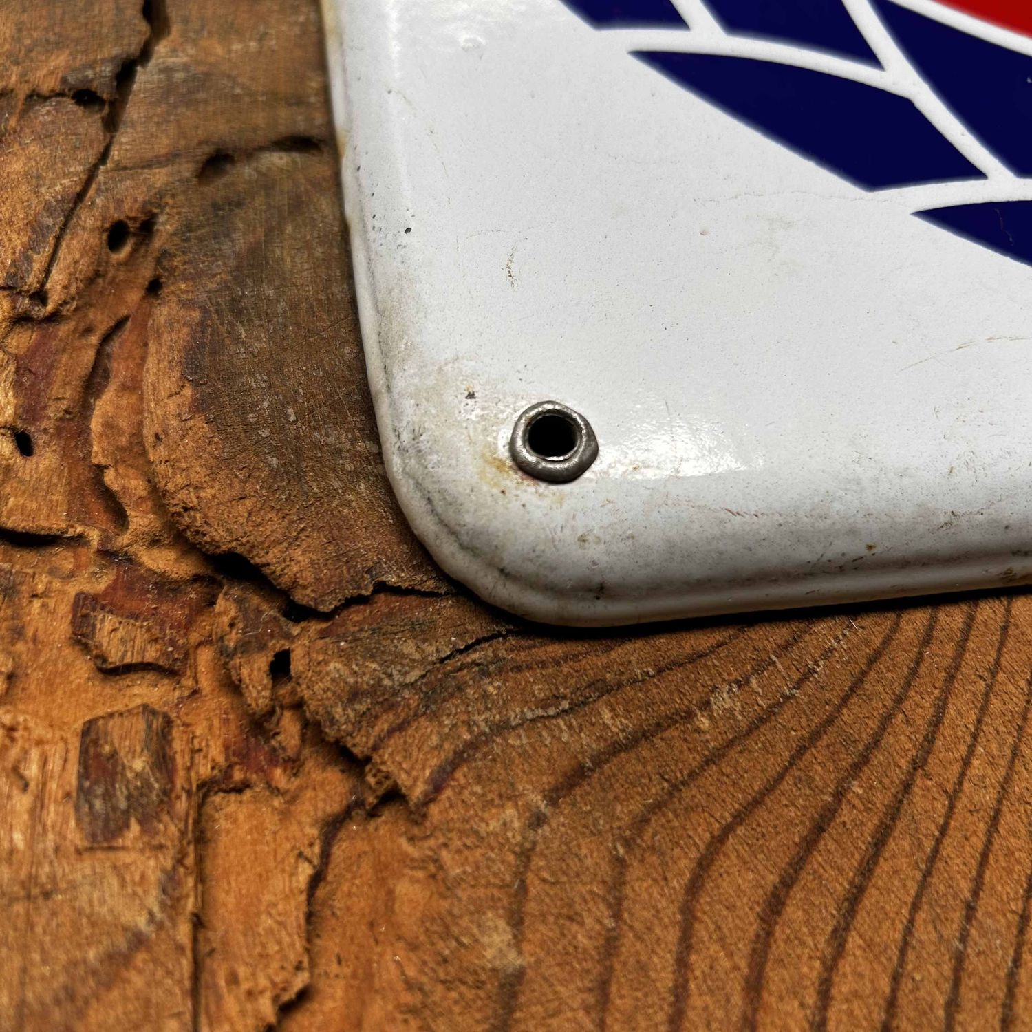 Japanese Enamel Sign, Bicycle Brand 'Hidetaka's Maruei', Shōwa Period.
