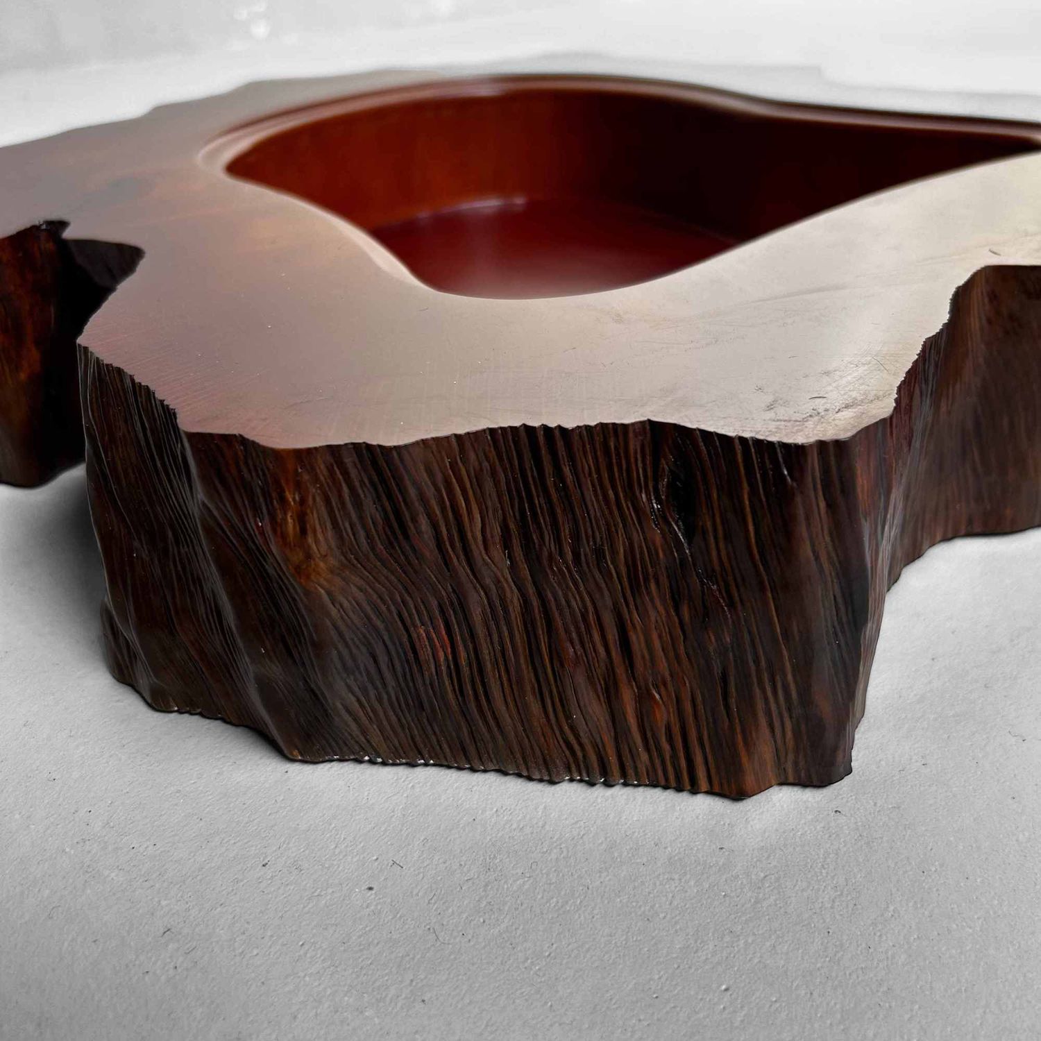 Organic Maple Wood Ikebana Display, Nenrin by Takato, Japan.