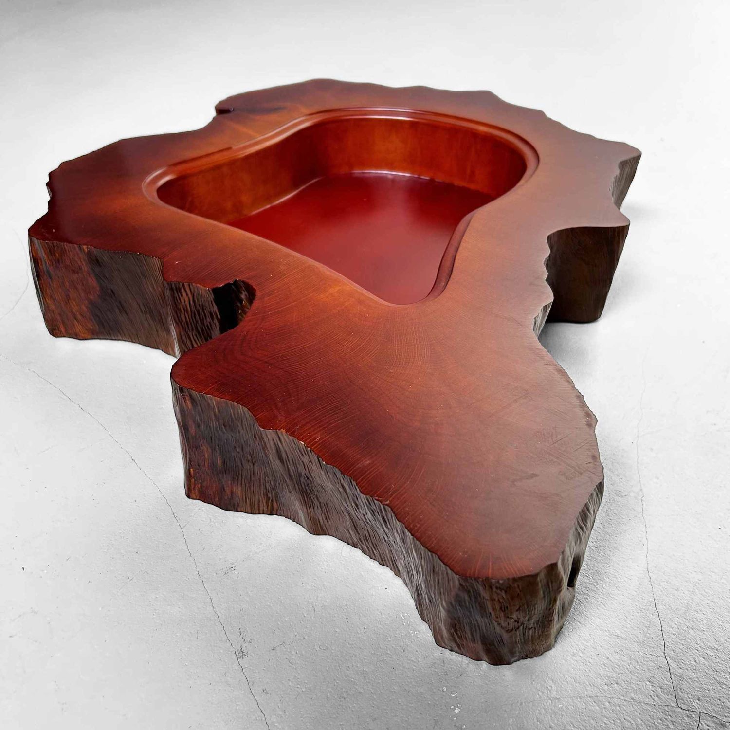 Organic Maple Wood Ikebana Display, Nenrin by Takato, Japan.