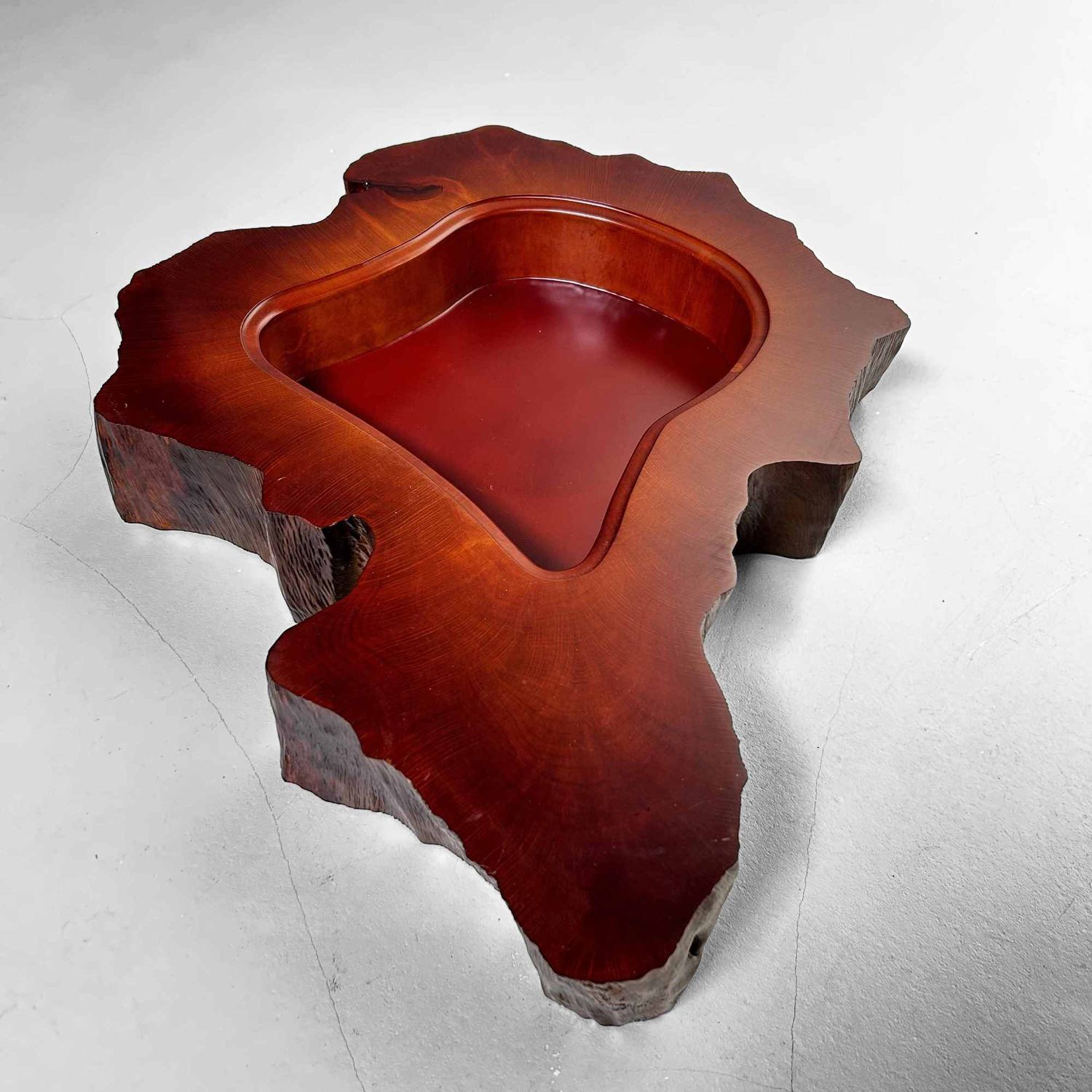 Organic Maple Wood Ikebana Display, Nenrin by Takato, Japan.