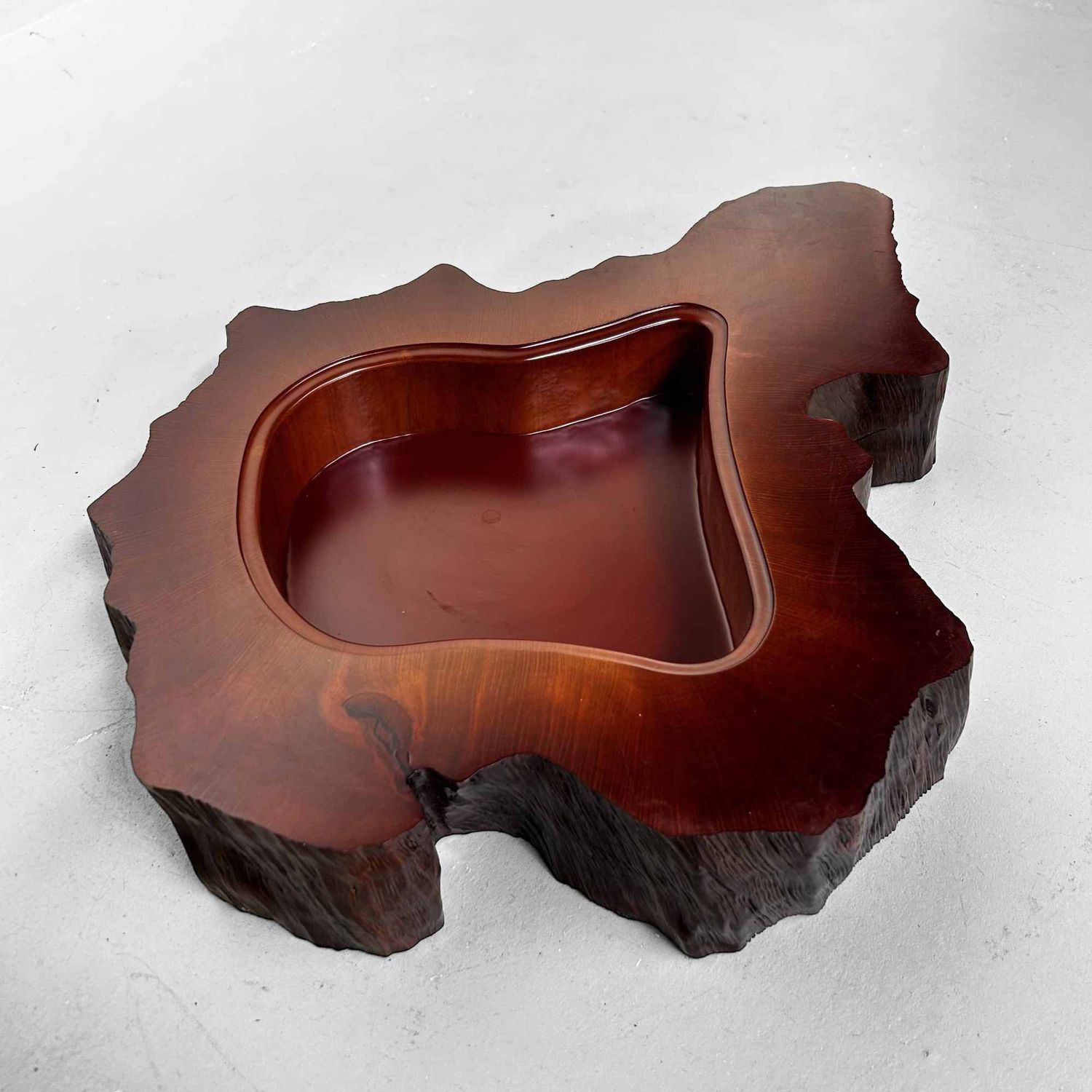 Organic Maple Wood Ikebana Display, Nenrin by Takato, Japan.