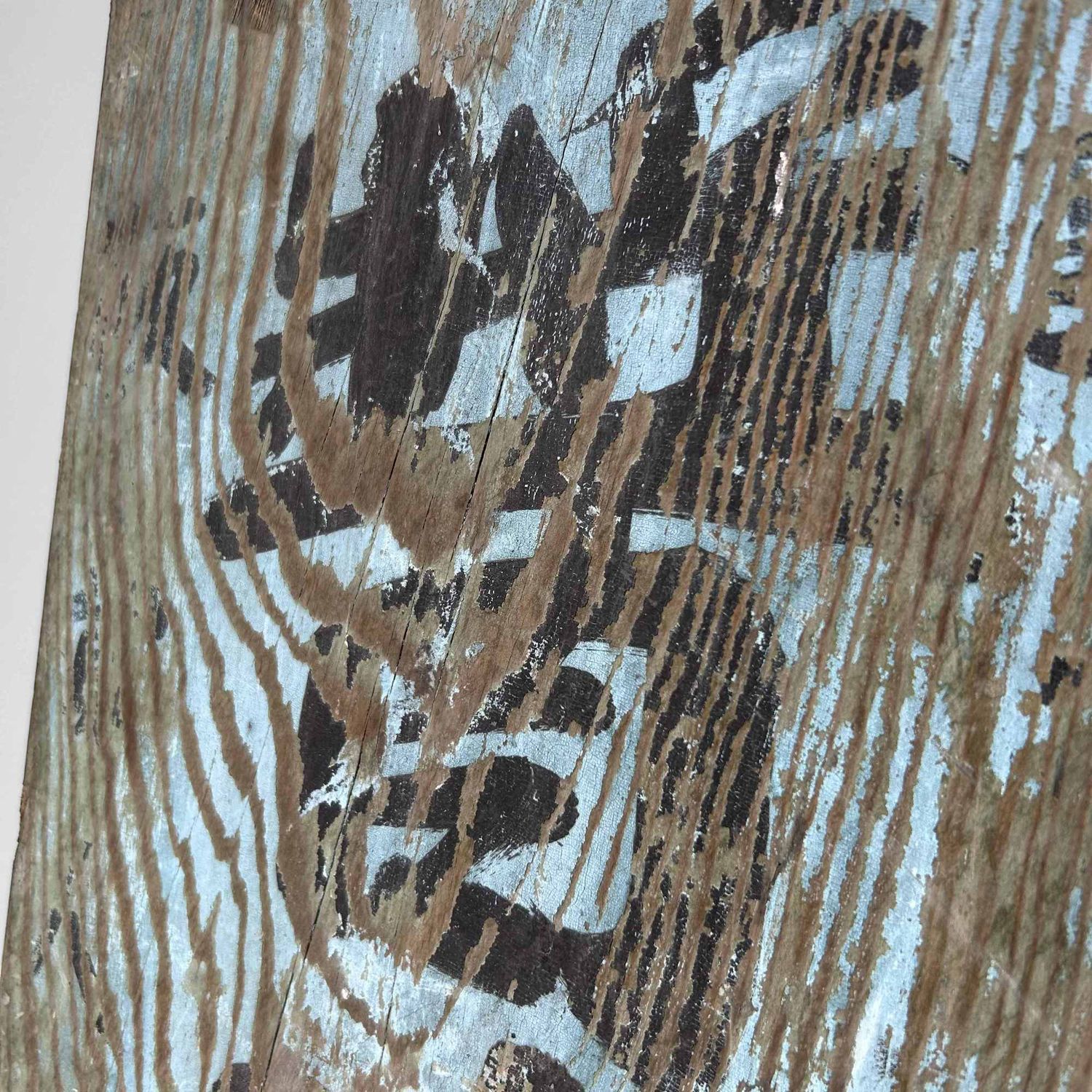 Houten Japans Uithangbord Kanban, Shōwa-periode. Houten Japans Uithangbord Kanban, Shōwa-periode.