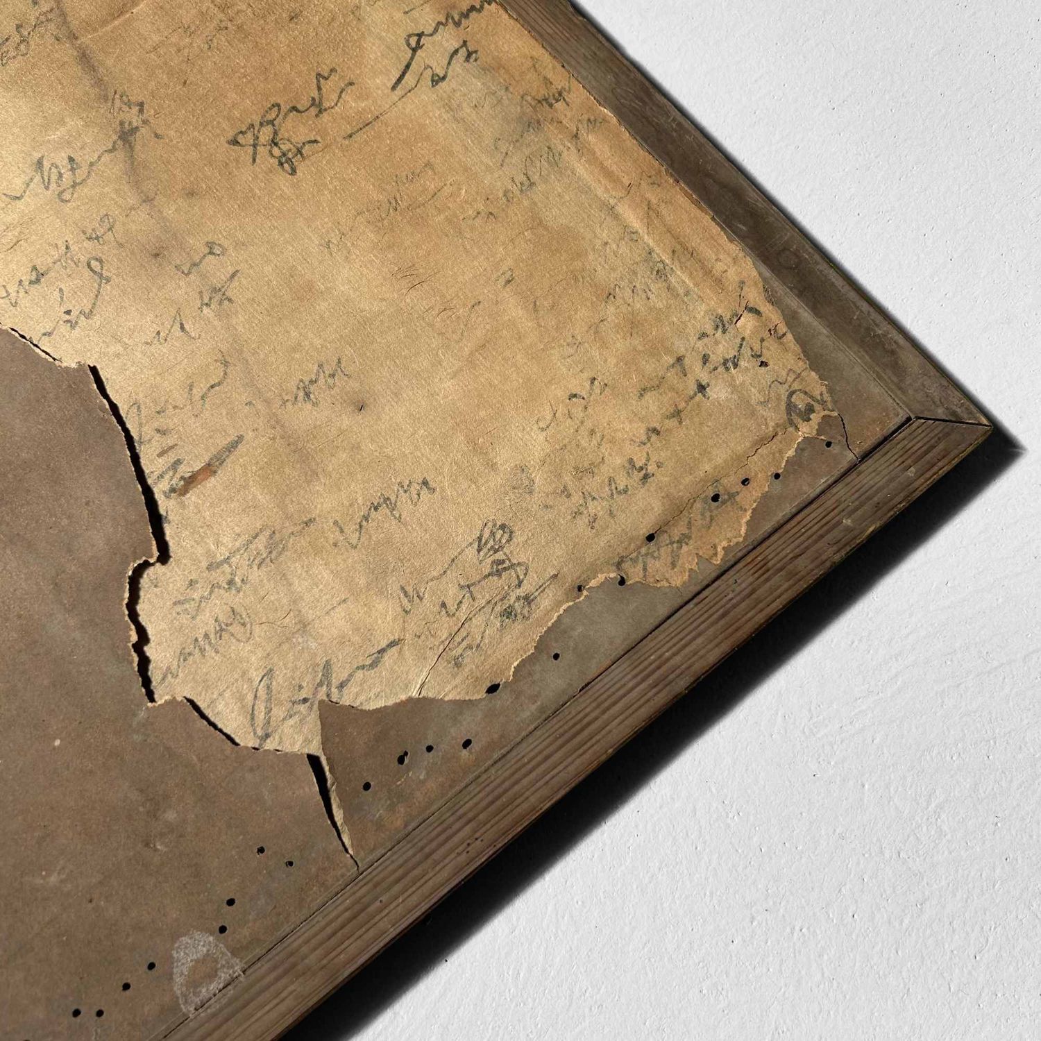 Antique Japanese Kakemono (掛物) Wall Decoration, Edo Period.