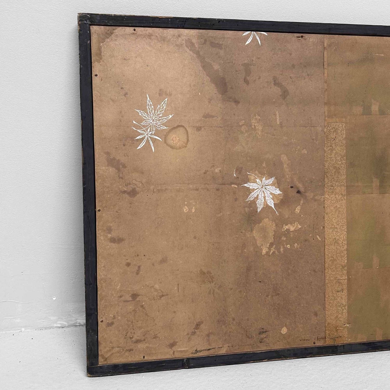 Antique Japanese Kakemono (掛物) Wall Decoration, Meiji Period.