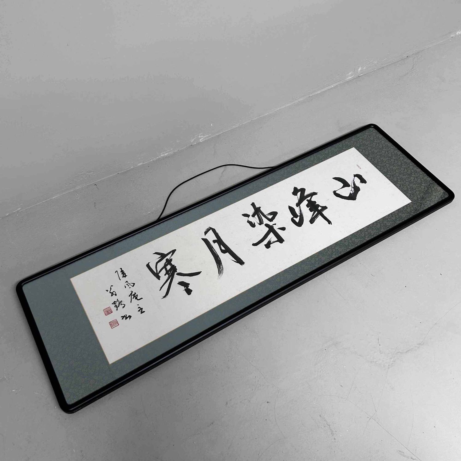 Antieke Japanse Kakemono (掛物) Muurdecoratie, Taishō-periode. Antieke Japanse Kakemono (掛物) Muurdecoratie, Taishō-periode.