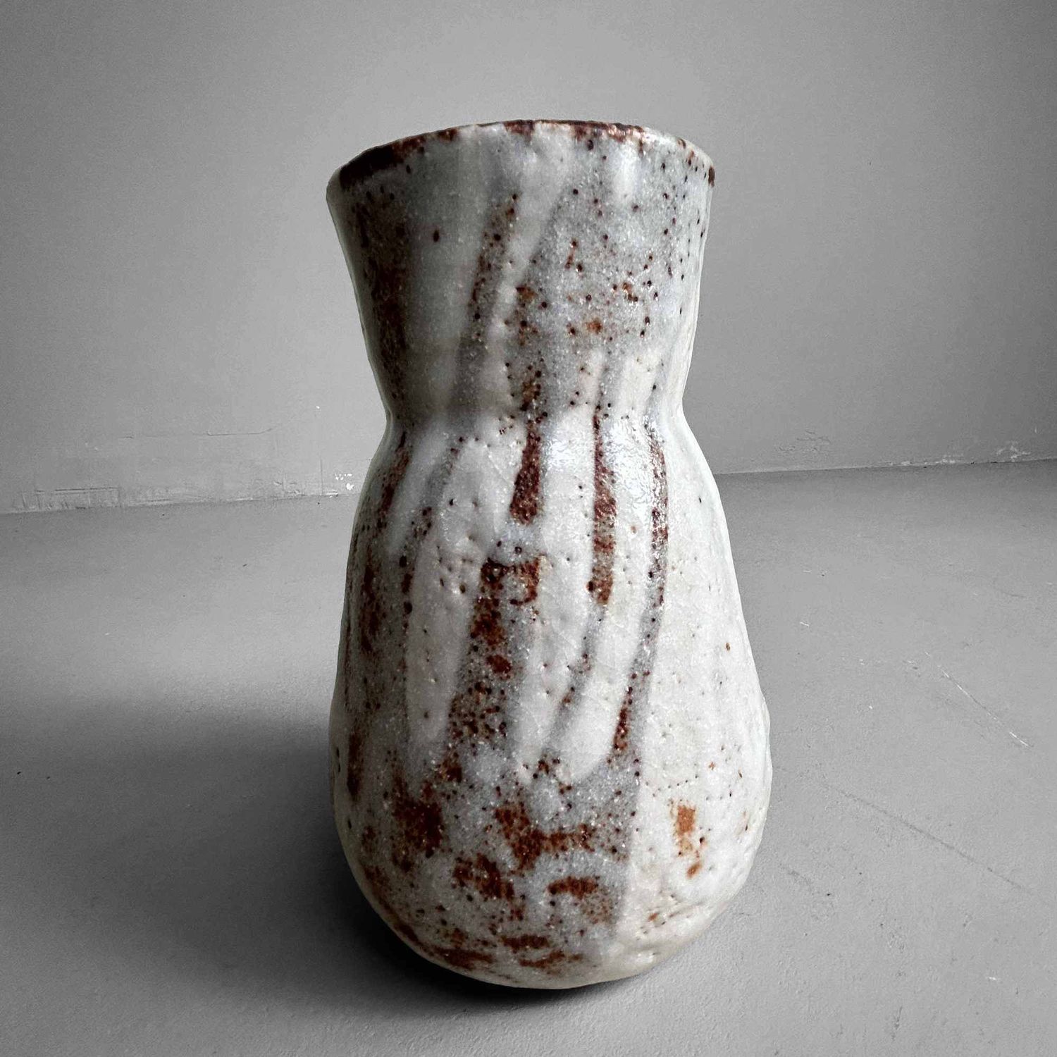 Ikebana Flower Vase, Oujigama 王子, 1970s, Japan.