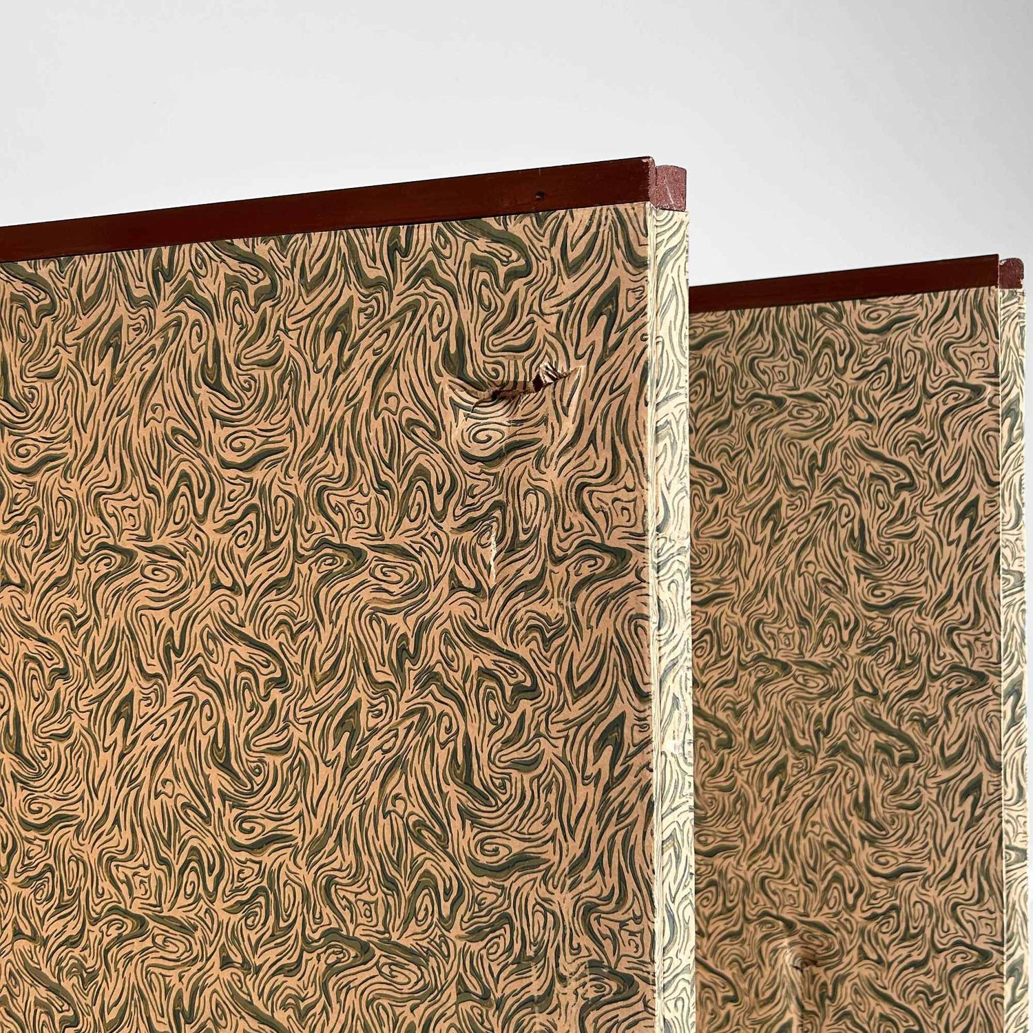 Byōbu (屏風), Decorative Japanese Folding Screen, Shōwa Period.