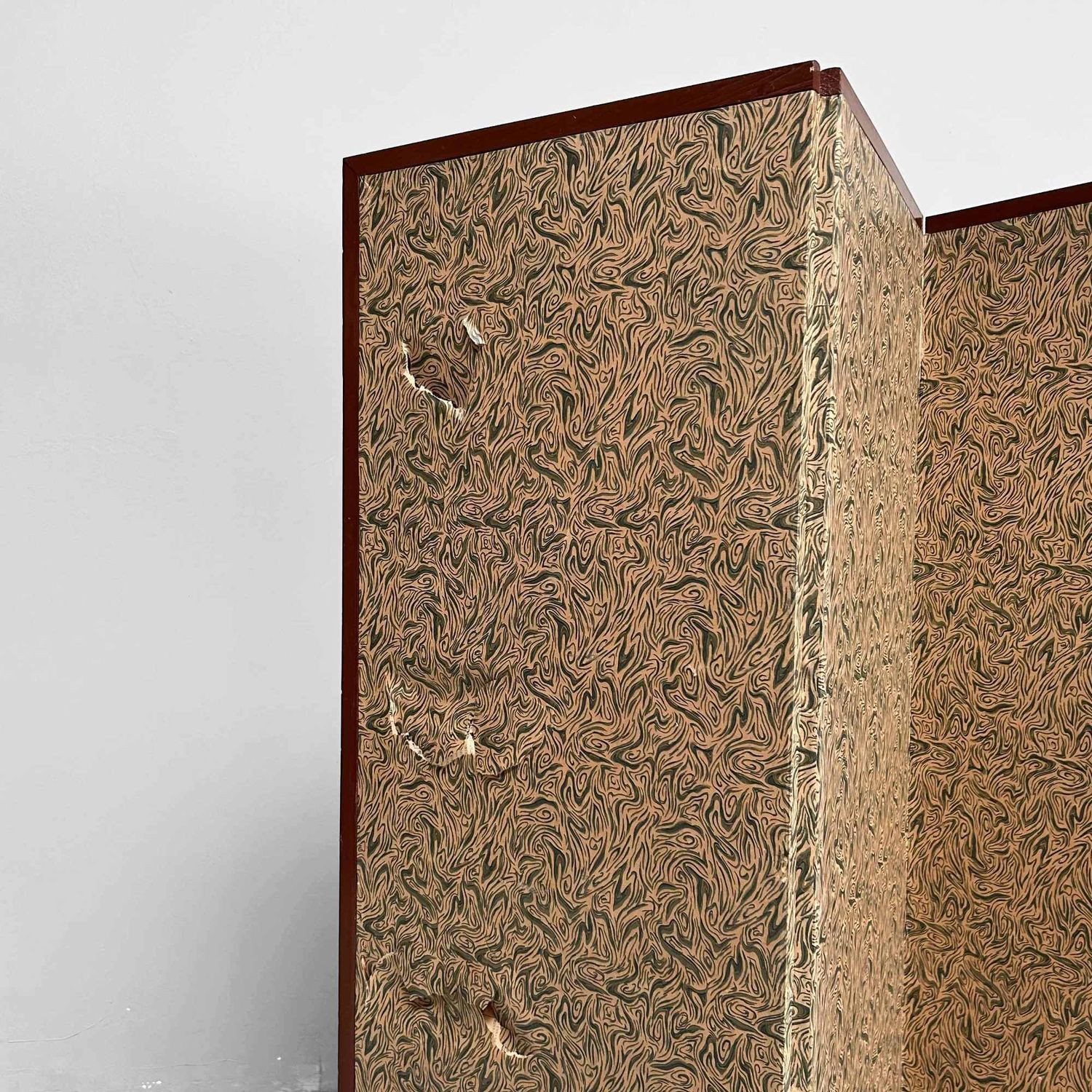 Byōbu (屏風), Decorative Japanese Folding Screen, Shōwa Period.