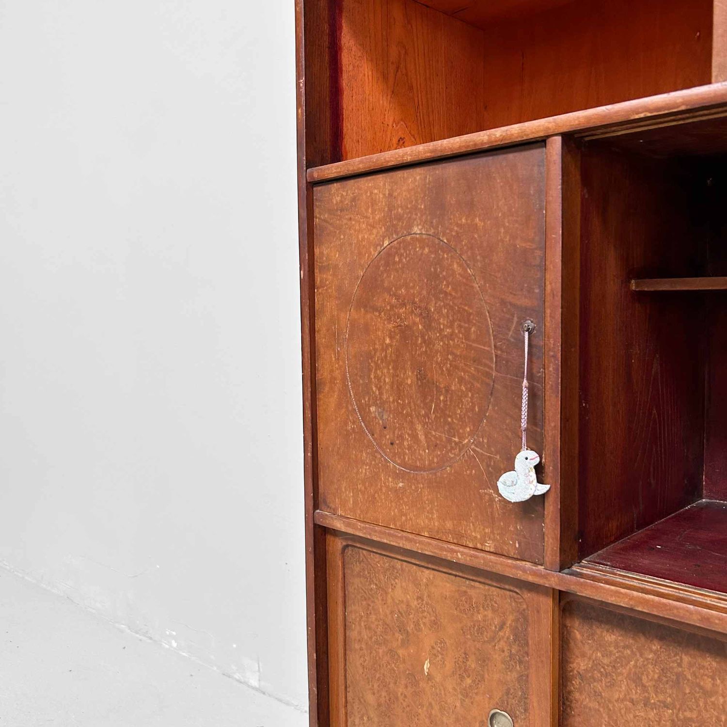 Mid Century Cha Tansu, Japanse Theekast, Shōwa Periode.