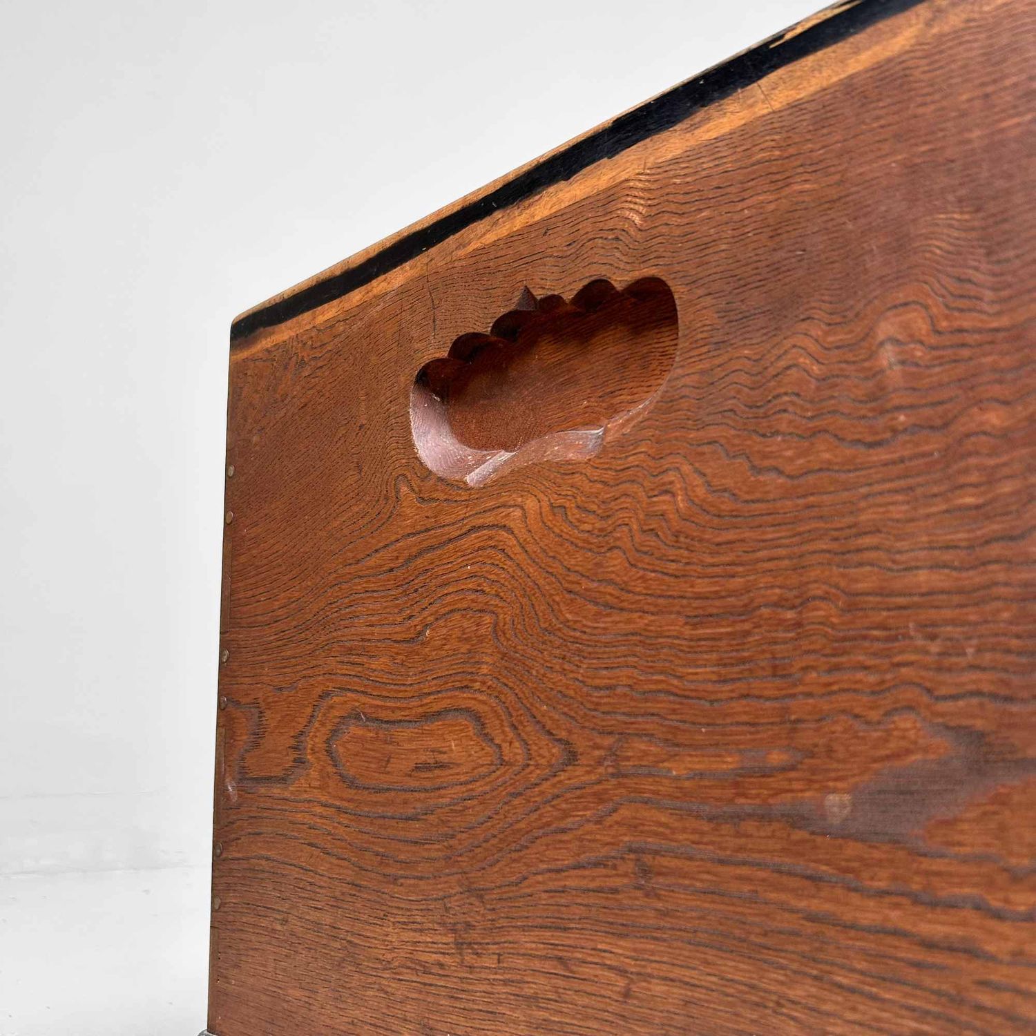 Traditionele Nagahibachi 長火鉢, Meiji-periode, Japan.