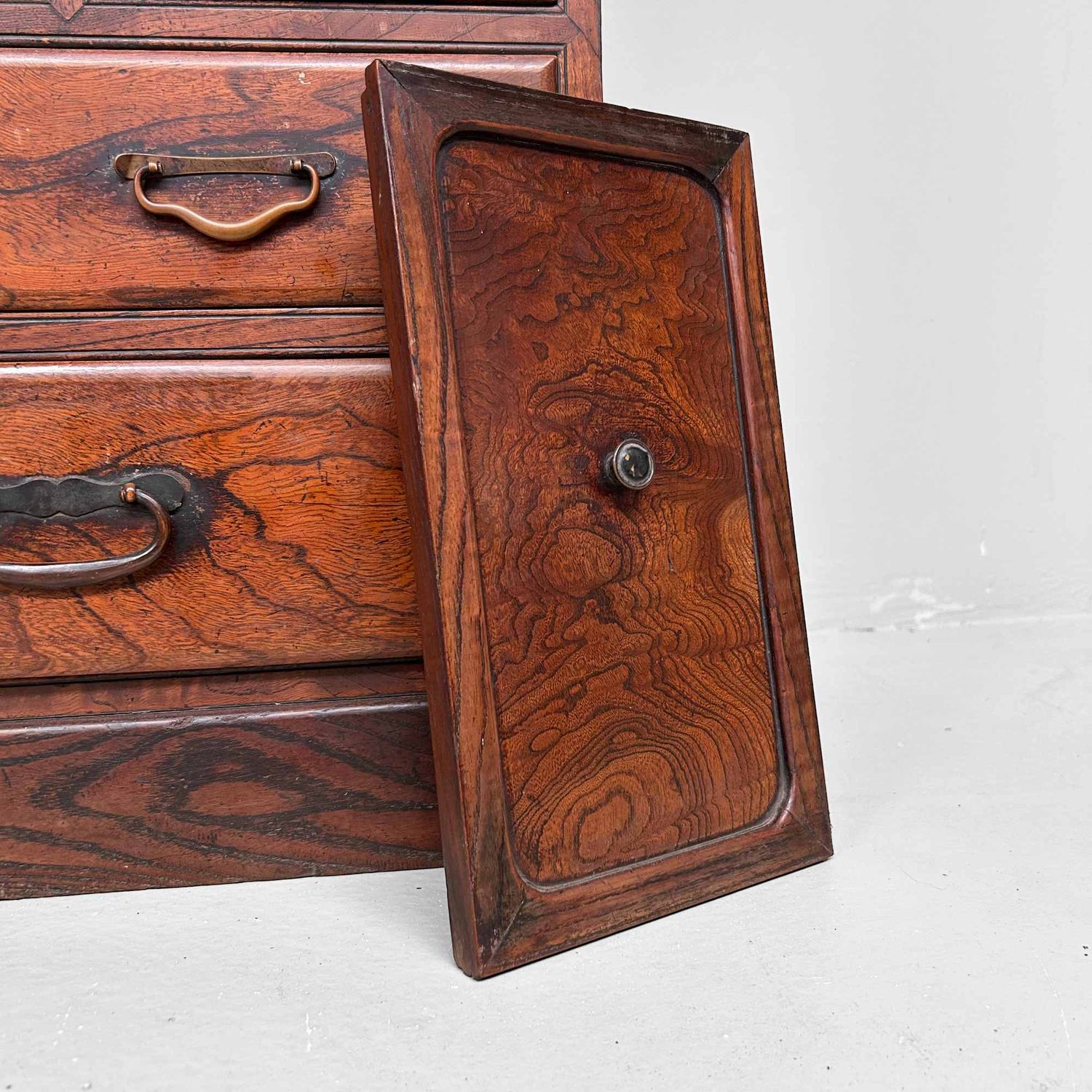 Japanse Traditionele Theekast Cha Tansu 茶箪笥, Meiji-periode.