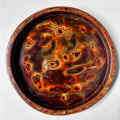 Japanese Tsugaru Nuri Tray, Shōwa Period.