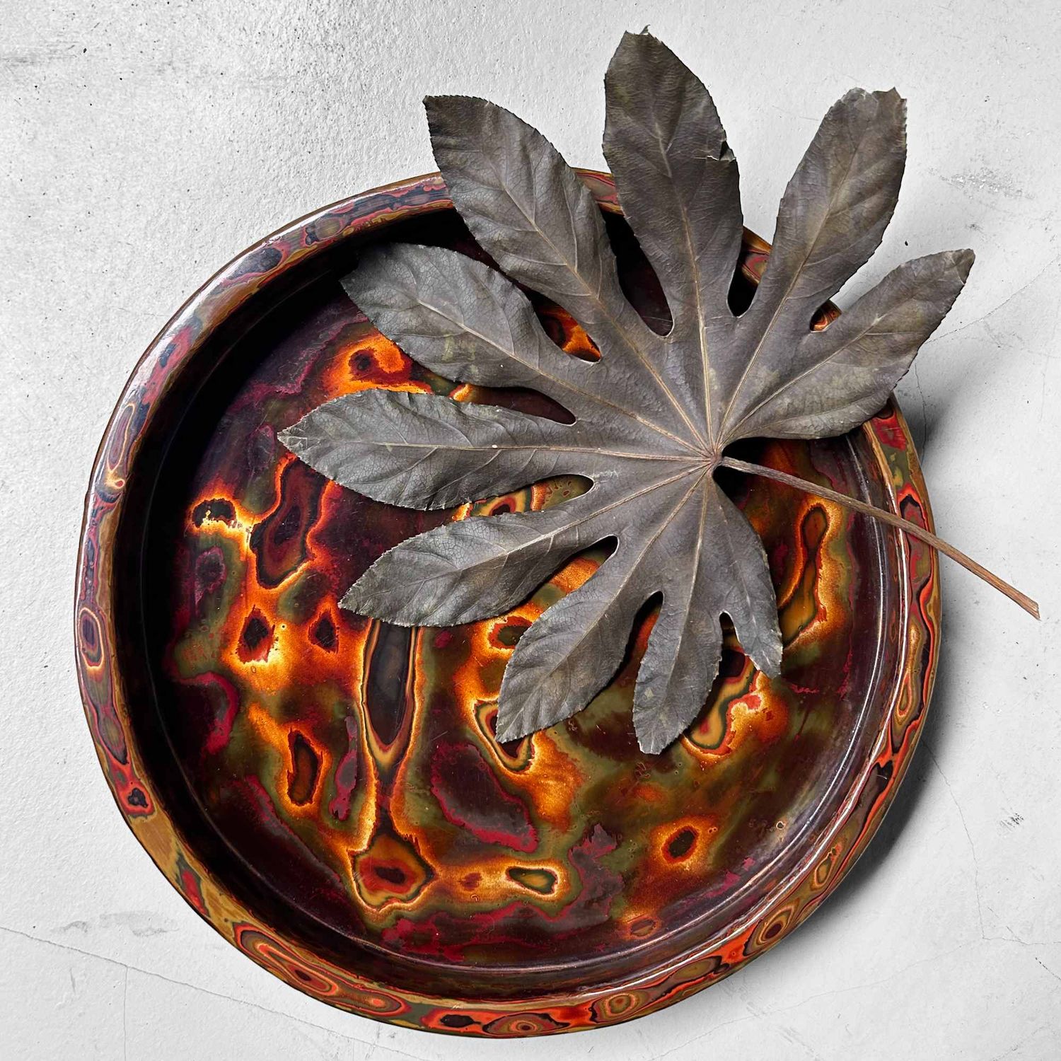 Japans Tsugaru Nuri Dienblad, Shōwa Periode.