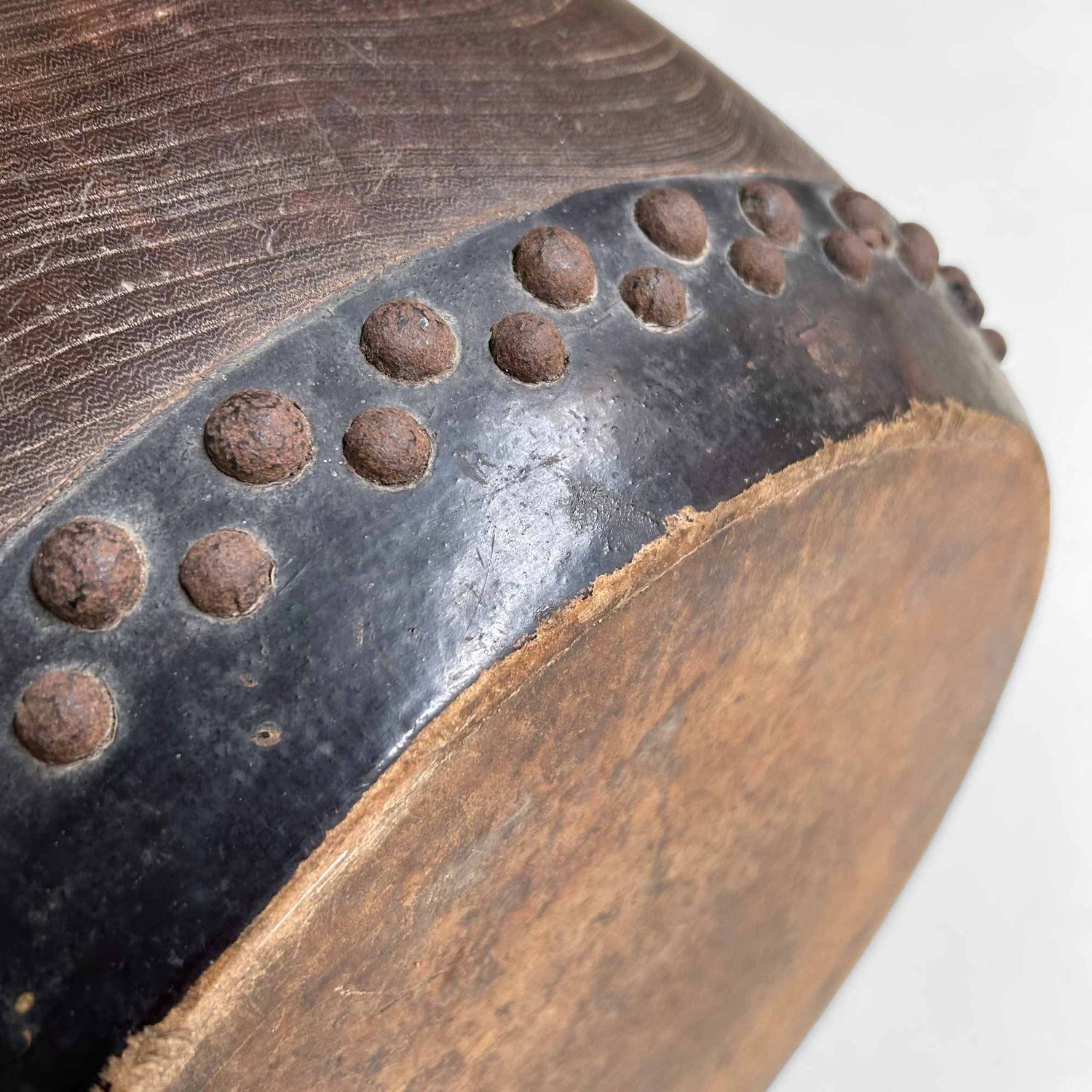 Antieke Japanse Taiko Drum, Meiji-periode. Antieke Japanse Taiko Drum, Meiji-periode.