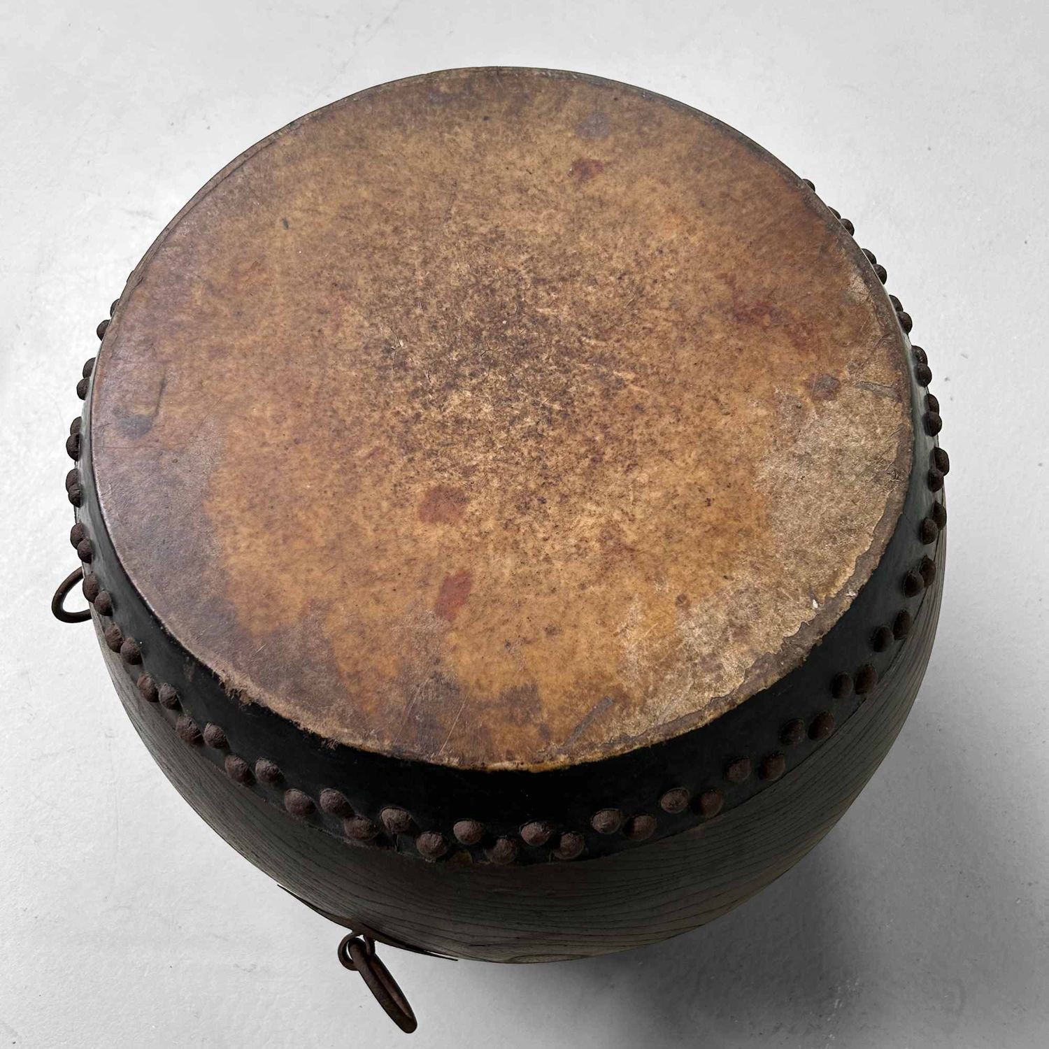Antieke Japanse Taiko Drum, Meiji-periode. Antieke Japanse Taiko Drum, Meiji-periode.