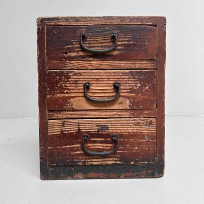 Sewing Cabinet Haribako, Meiji Period, Japan.
