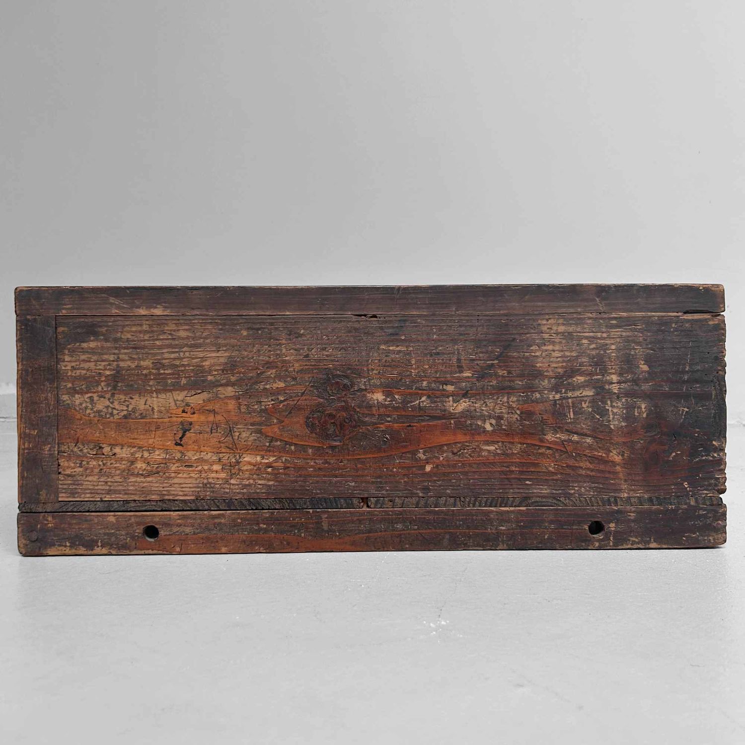 Antique Kake-Suzuri (懸硯) Document Cabinet, Meiji Period, Japan.