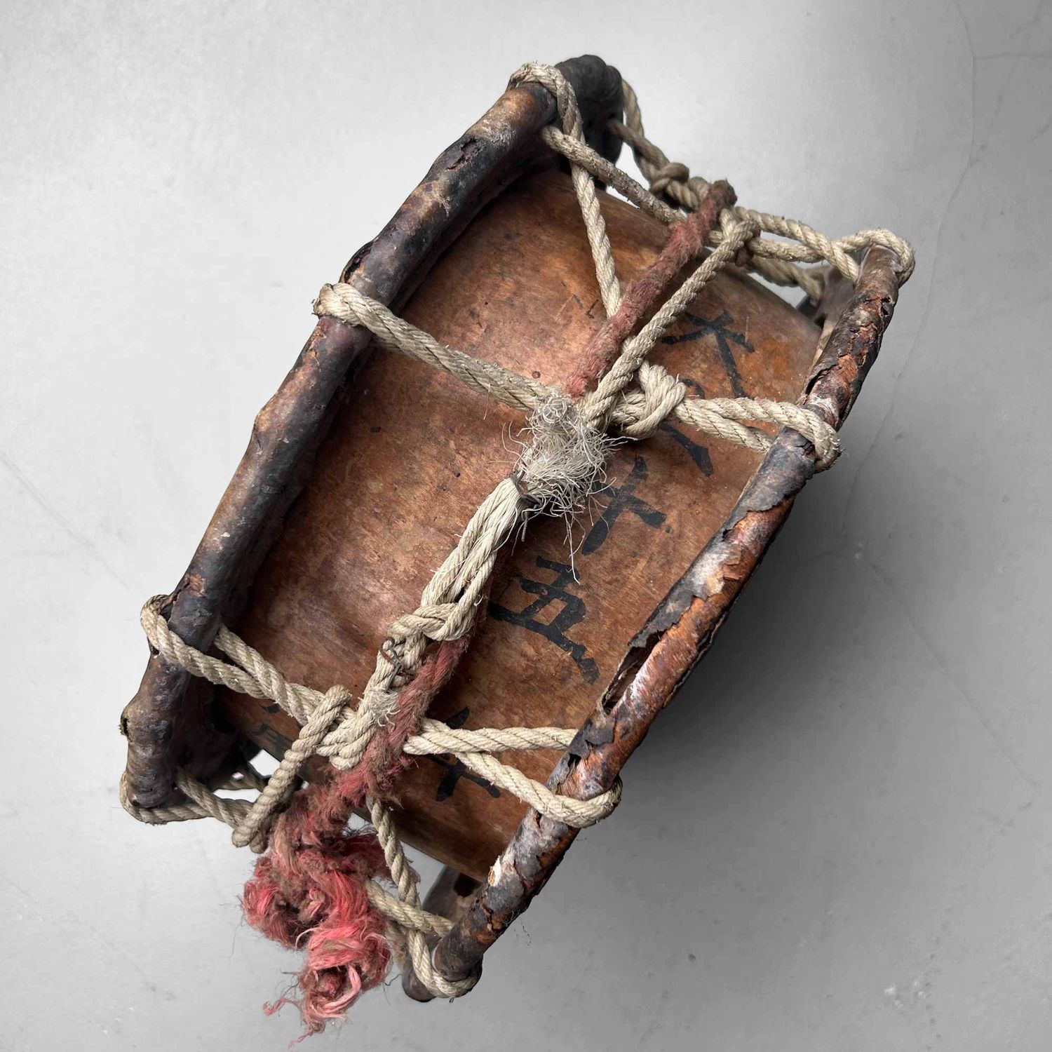 Shimedaiko, Japanese Barrel Drum, Late Edo Period.