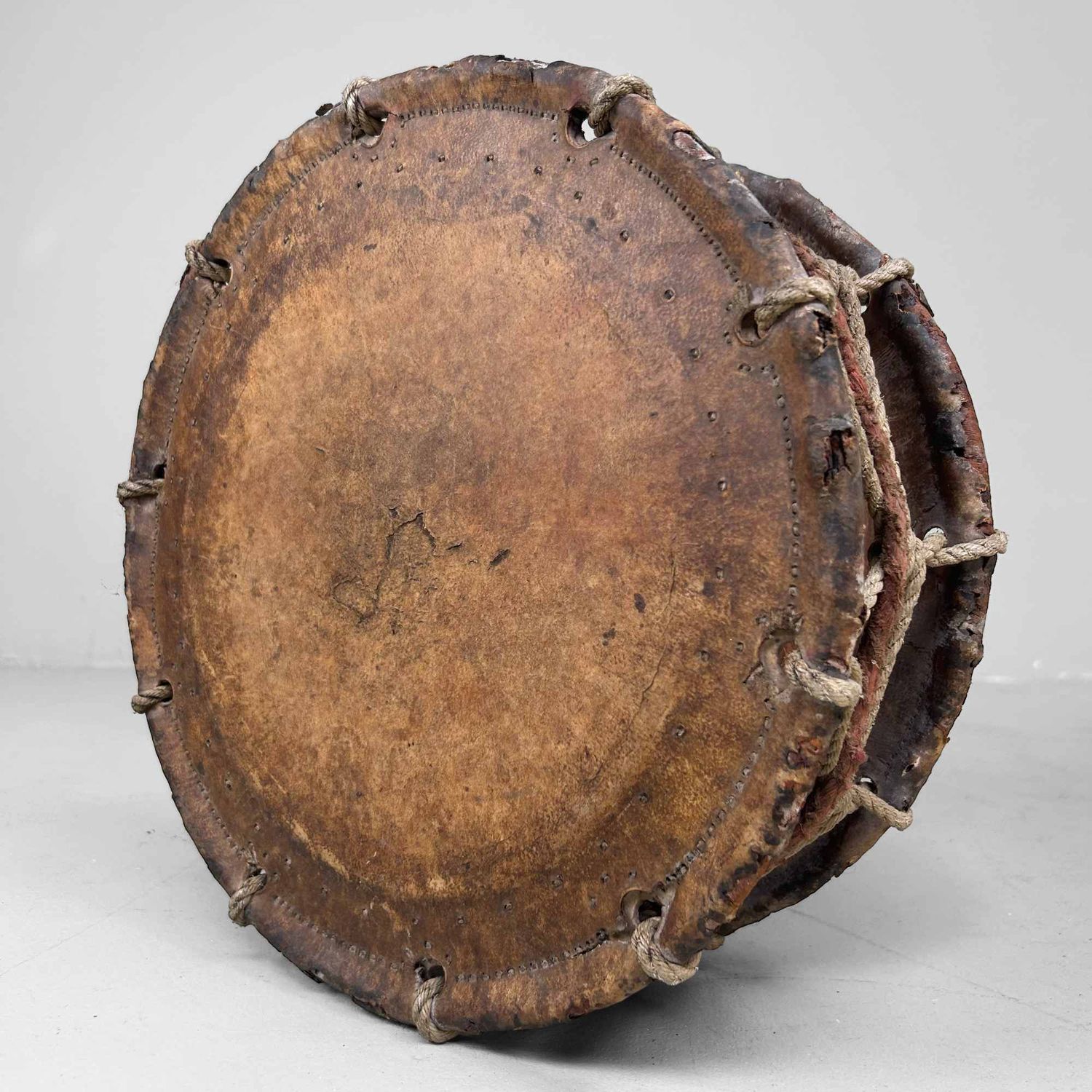 Shimedaiko, Japanese Barrel Drum, Late Edo Period.