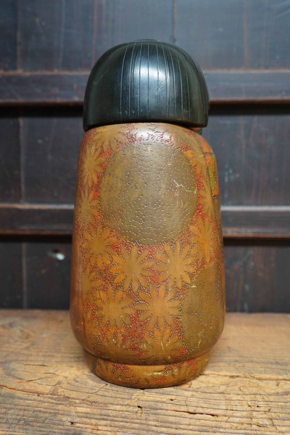 Vintage Sosaku Kokeshi by Inosuke Kobayashi, Japan. Vintage Sosaku Kokeshi by Inosuke Kobayashi, Japan.