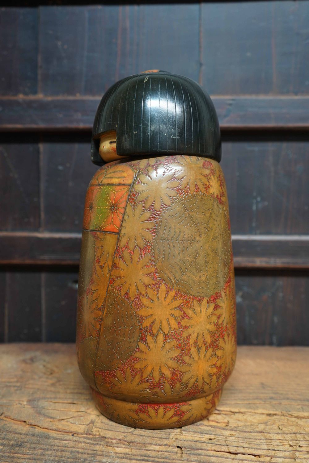 Vintage Sosaku Kokeshi by Inosuke Kobayashi, Japan. Vintage Sosaku Kokeshi by Inosuke Kobayashi, Japan.